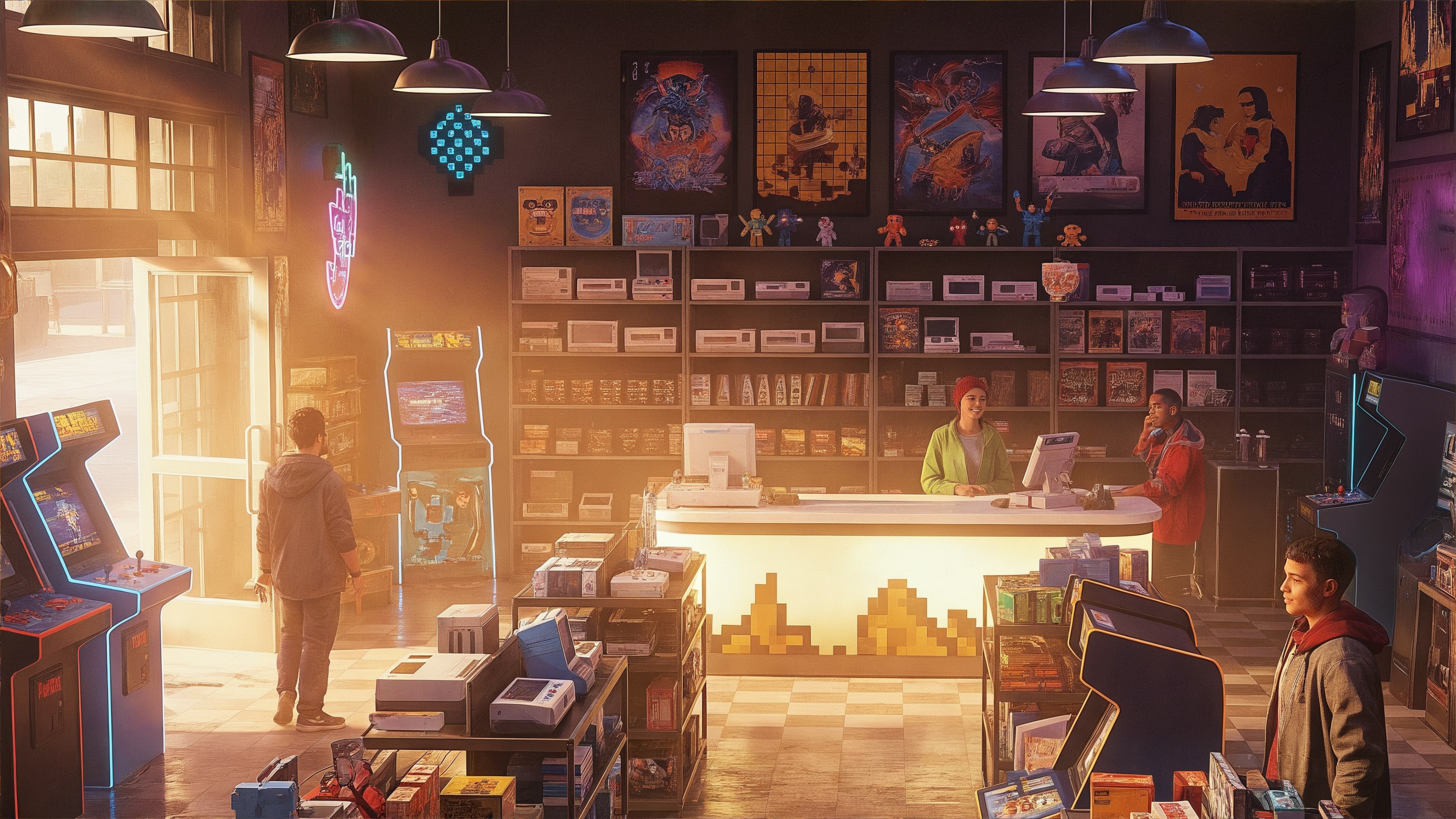 Retro Geek Shop Simulator