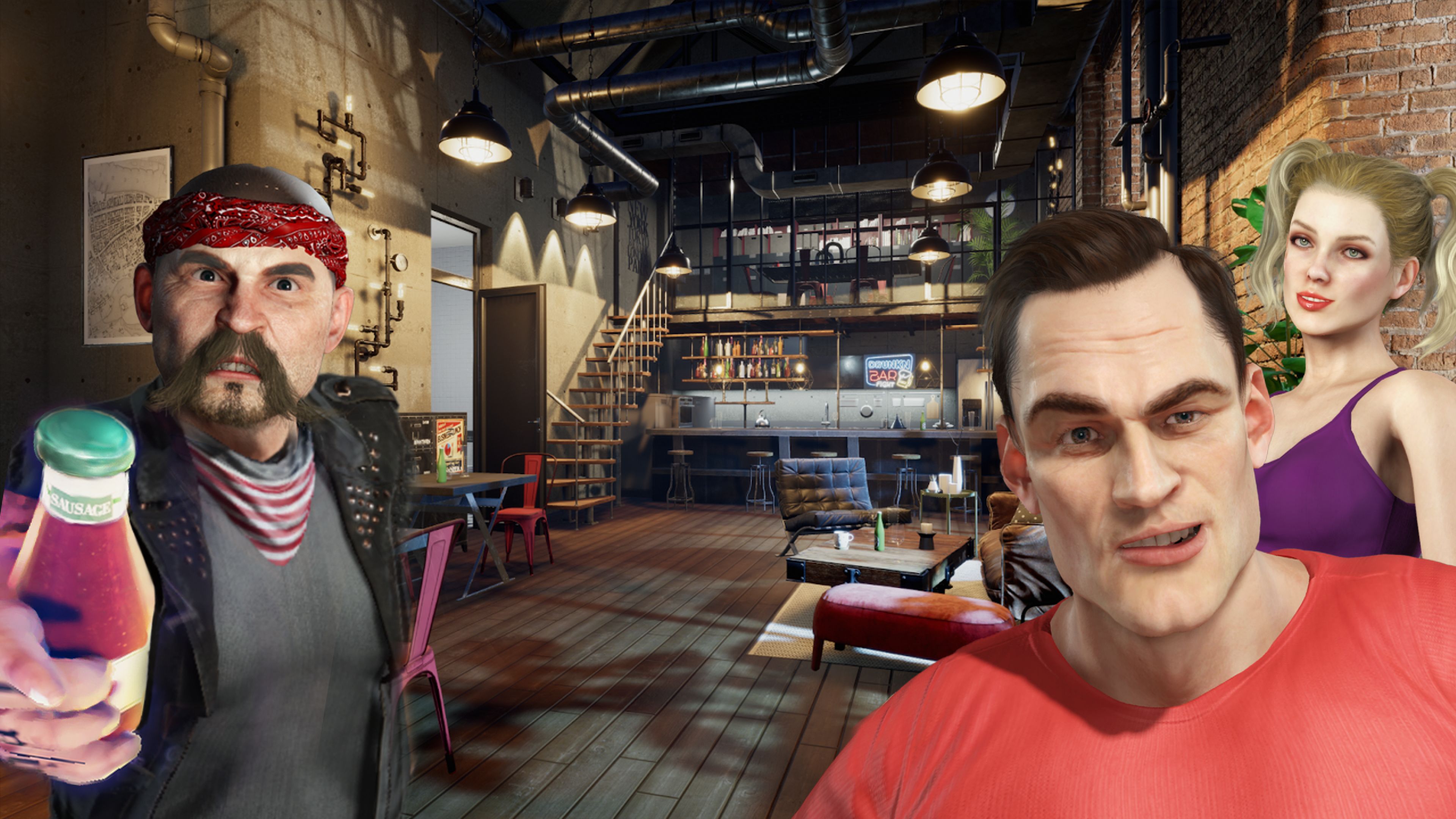 Drunkn Bar Fight 2