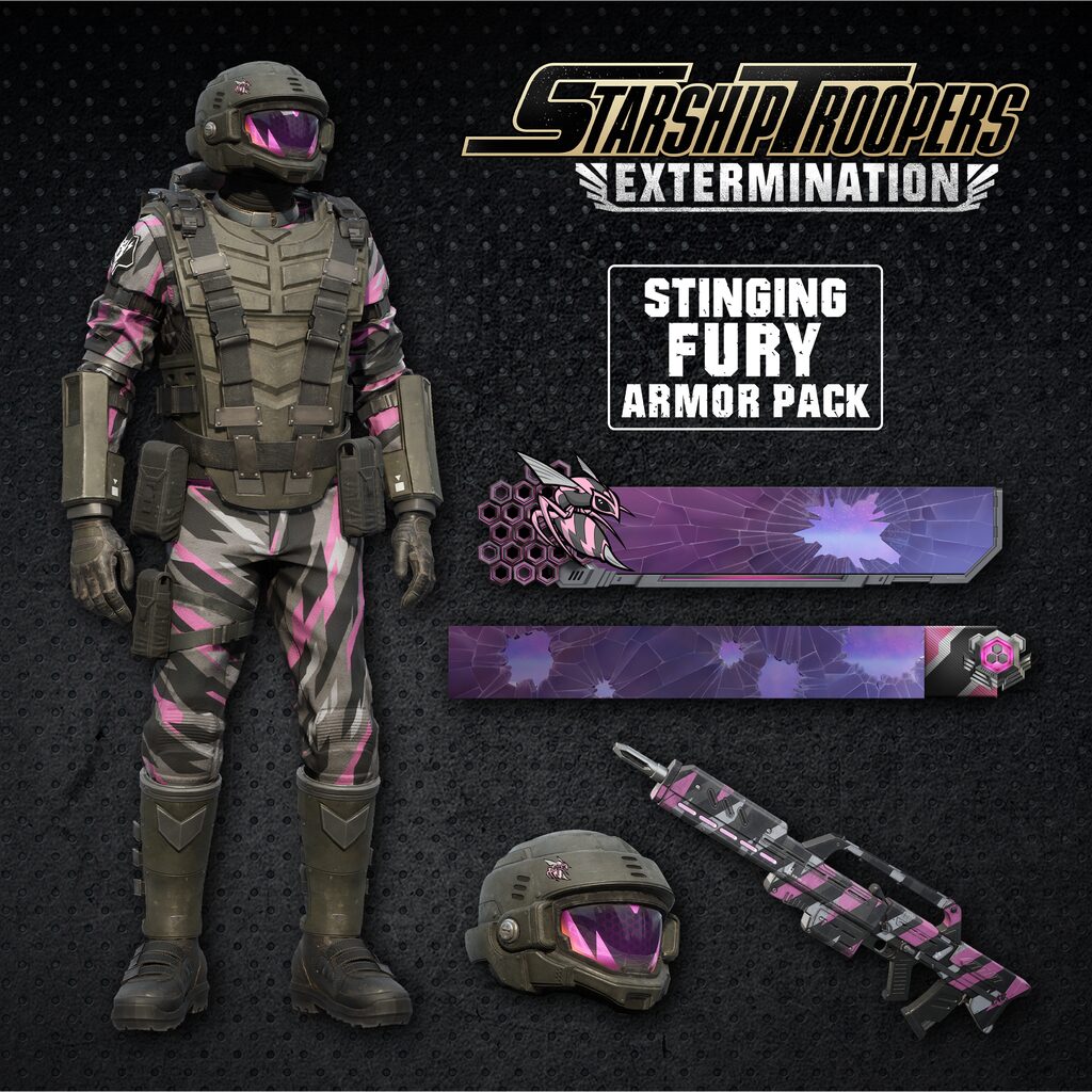Starship Troopers: Extermination - Stinging Fury Armor Pack