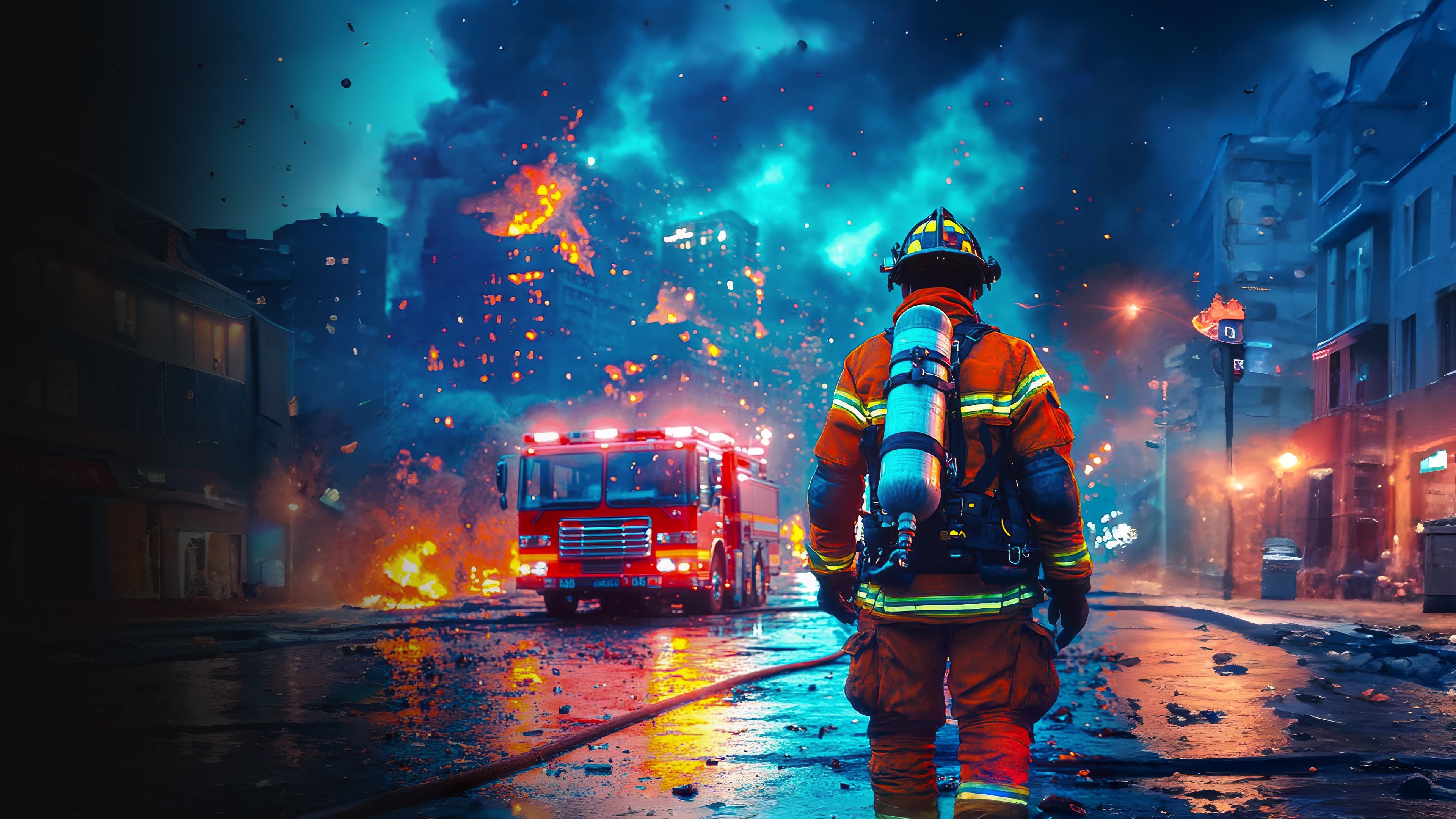 Firefighting Rescue Simulator