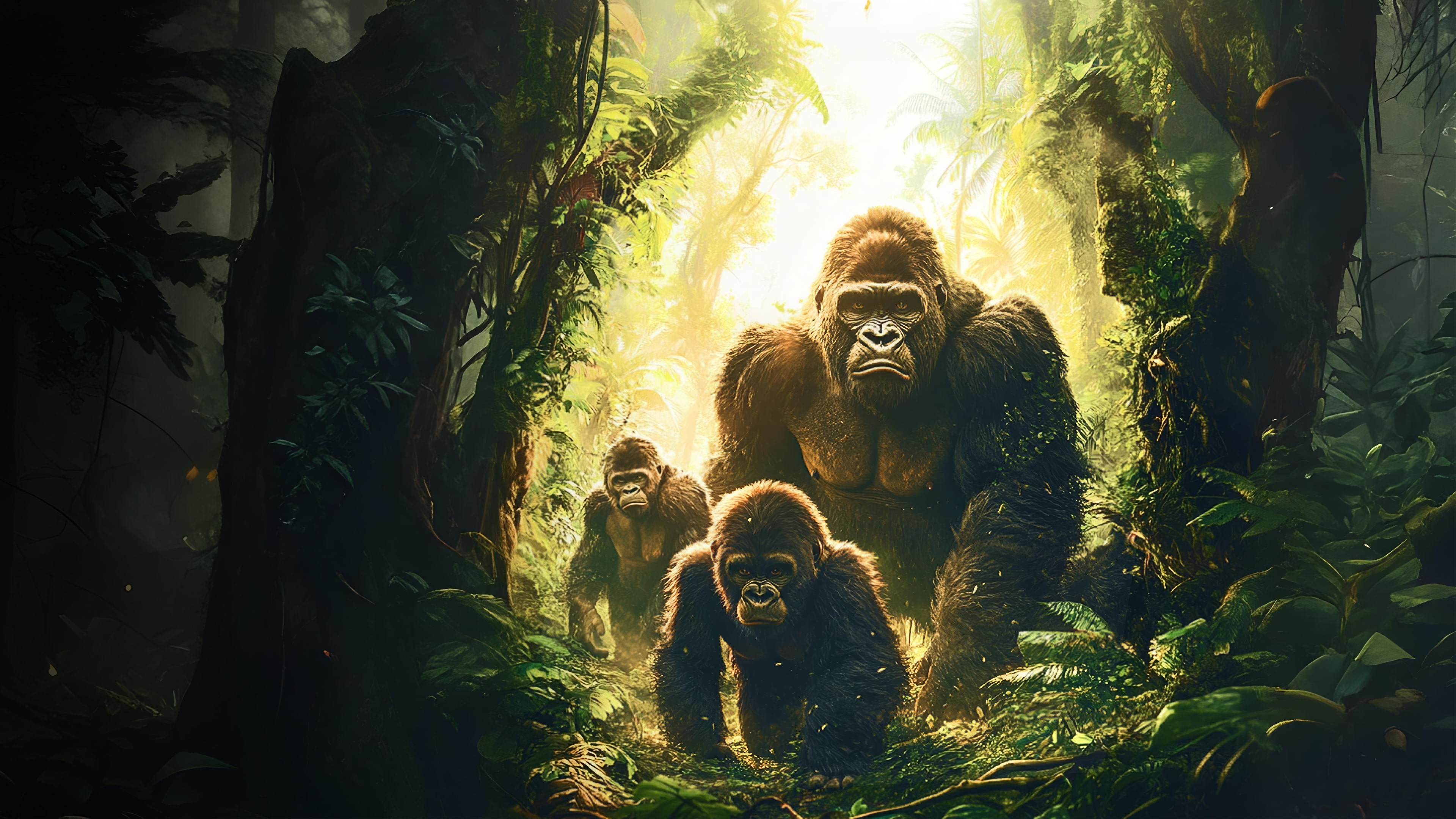 Gorilla Jungle King Simulator