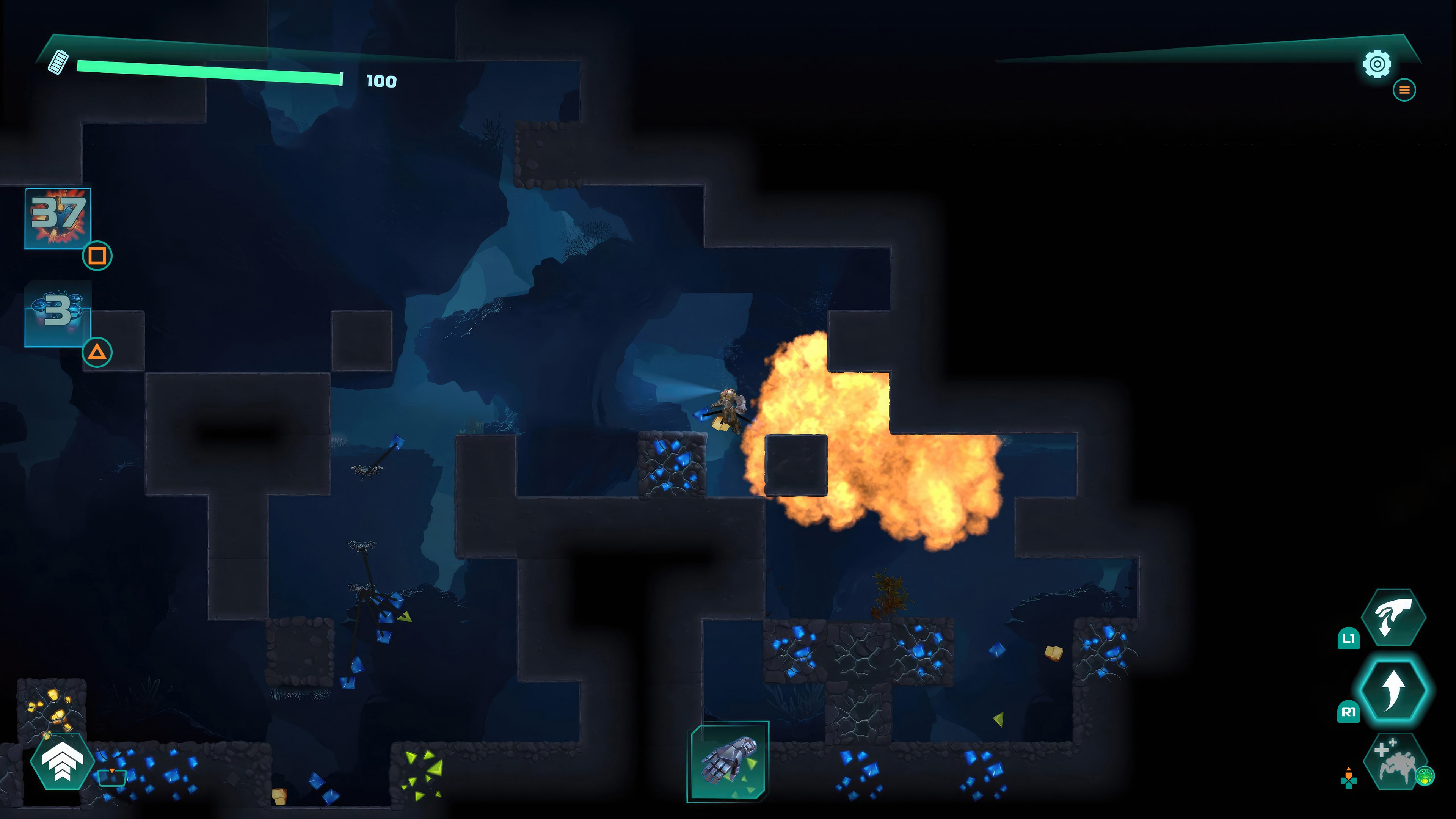 #8. Codename: Ocean Keeper (PlayStation) 由: LLC RetroStyle Games