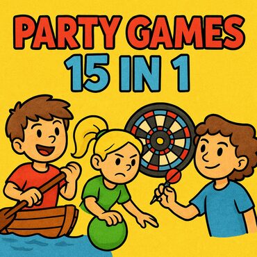 Party Games: 15 in 1 cover image