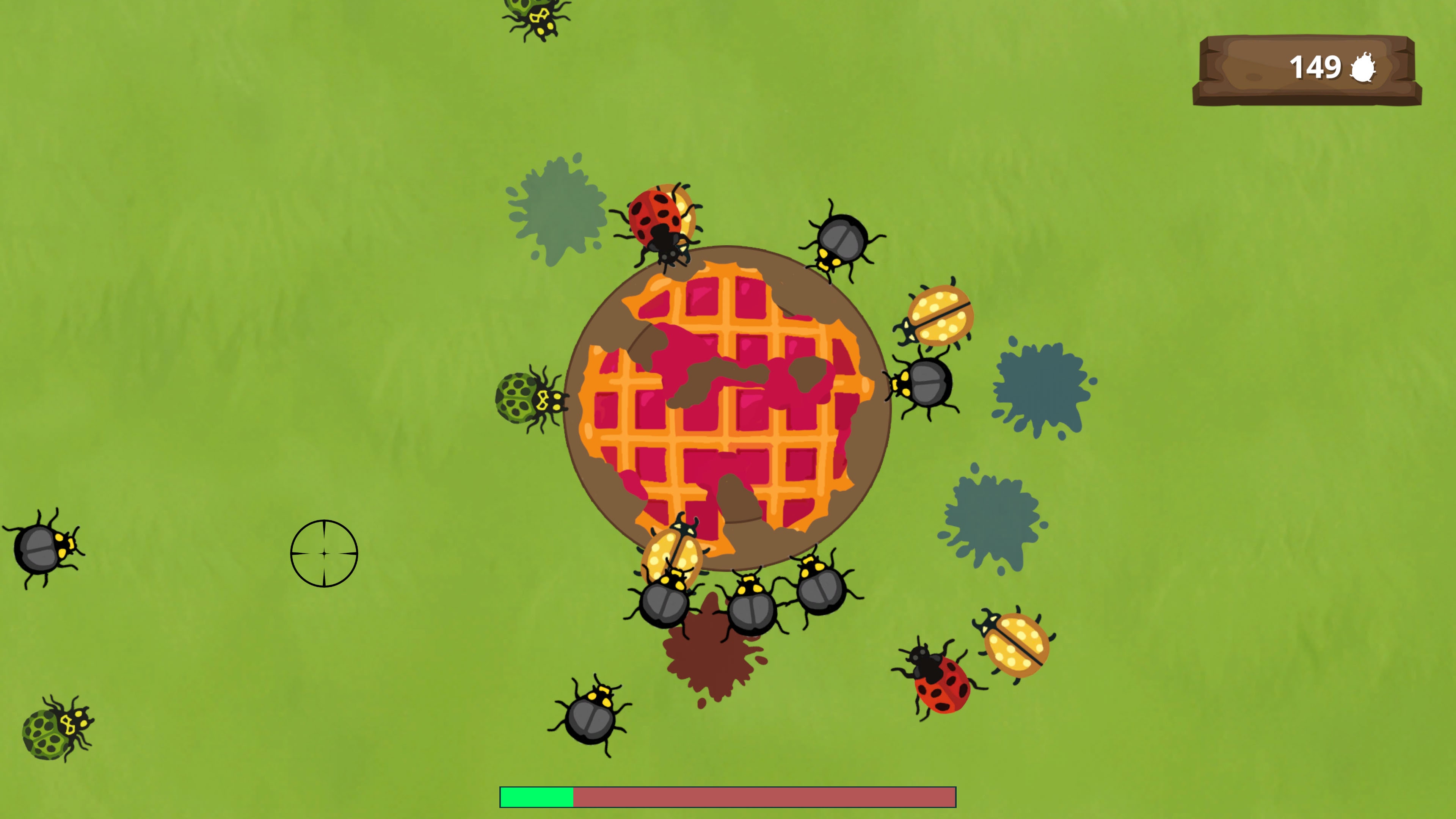 Crash Bugs Cake Defense — Скриншот из игры