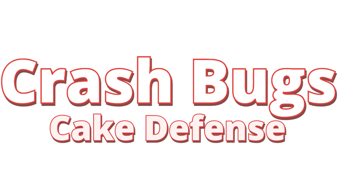 Логотип Crash Bugs Cake Defense