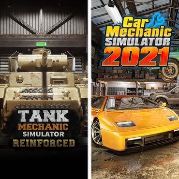 Tank Mechanic Simulator & Car Mechanic Simulator 2021 cover image