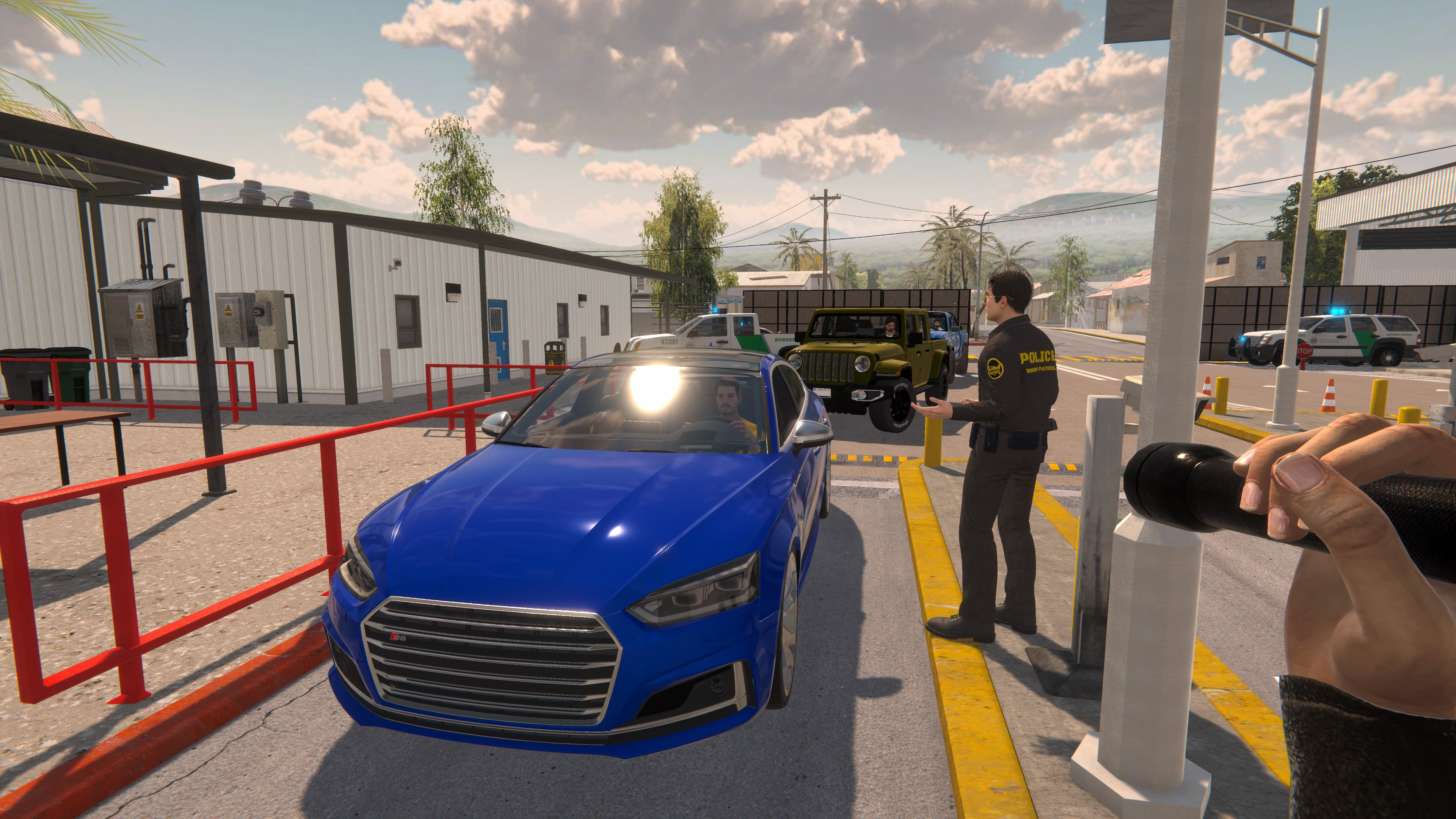 #1. POLICE BORDER CONTRABAND PATROL SIMULATOR (PlayStation) By: Play Games LTD