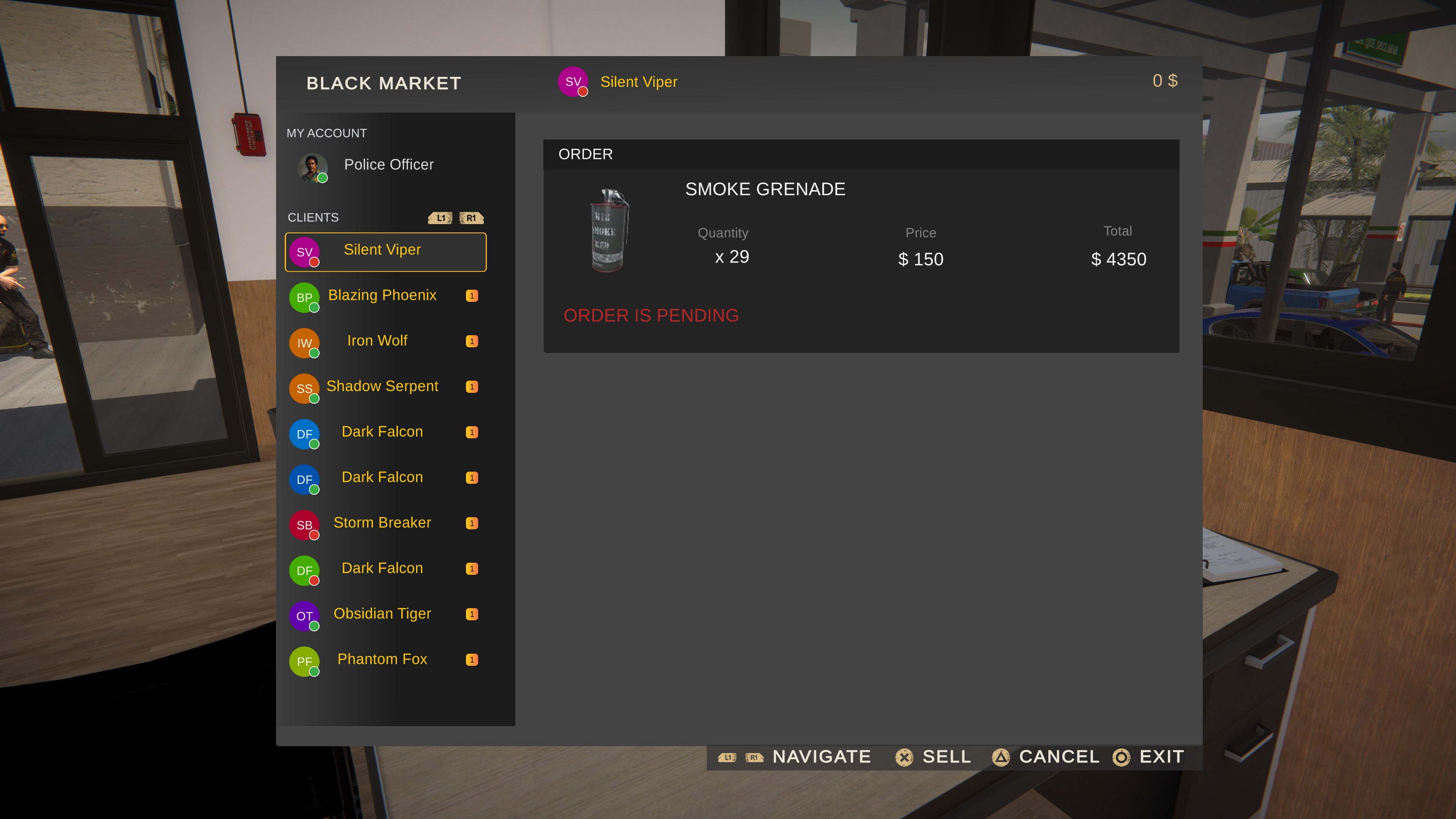 #6. POLICE BORDER CONTRABAND PATROL SIMULATOR (PlayStation) By: Play Games LTD