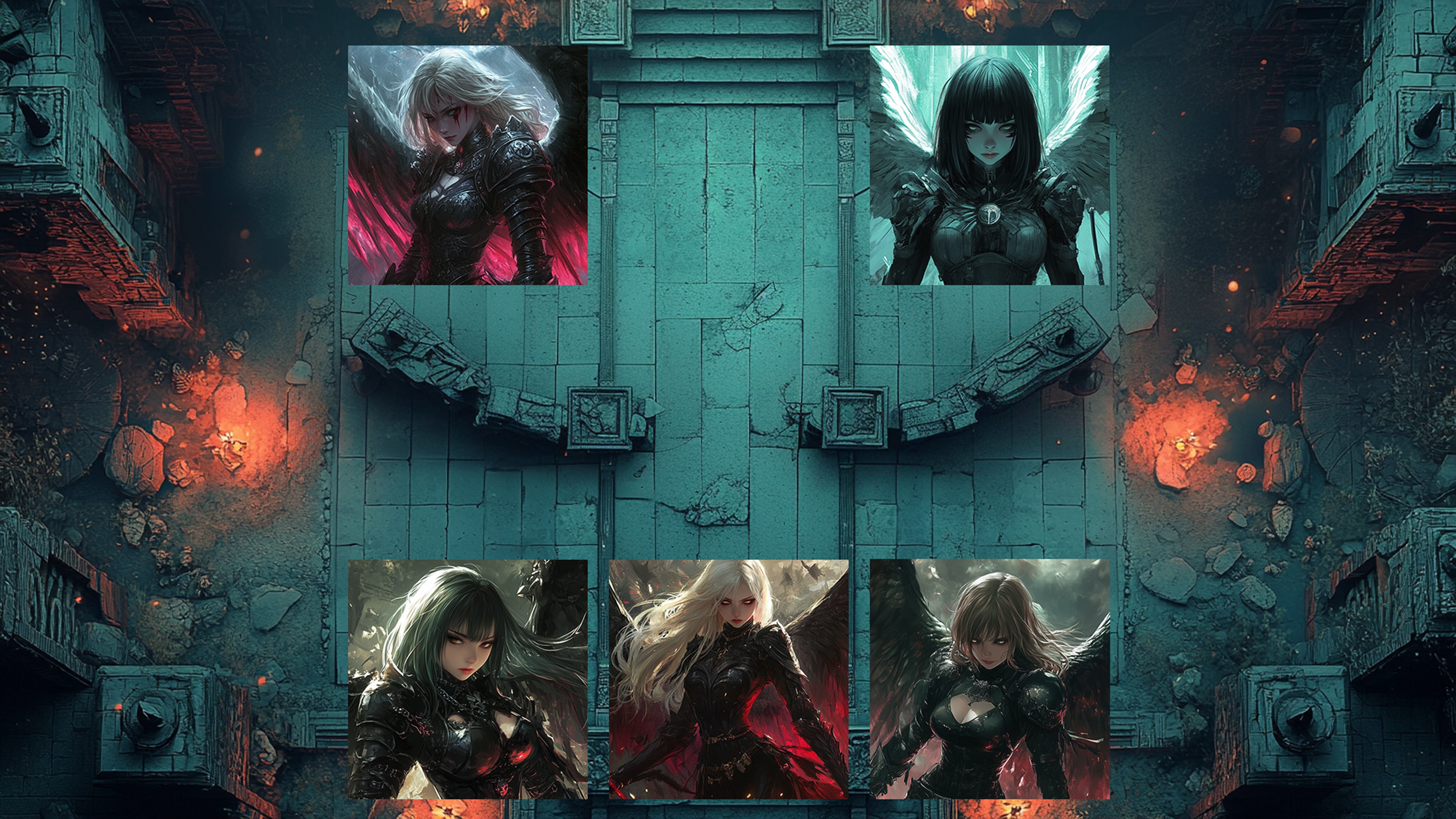 5 Dark Angels Avatar Bundle