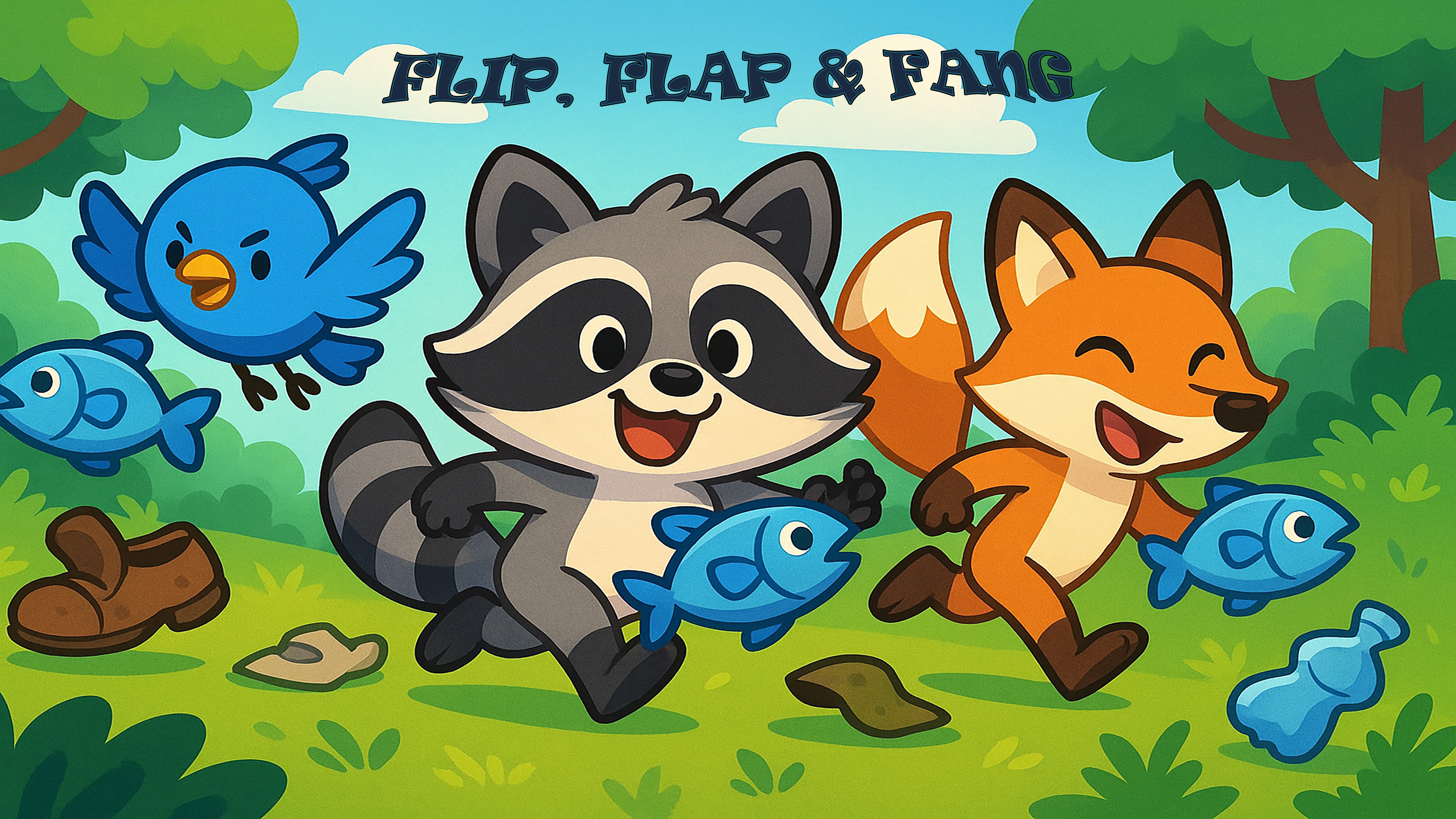 Pixicharm - Flip, Flap & Fang