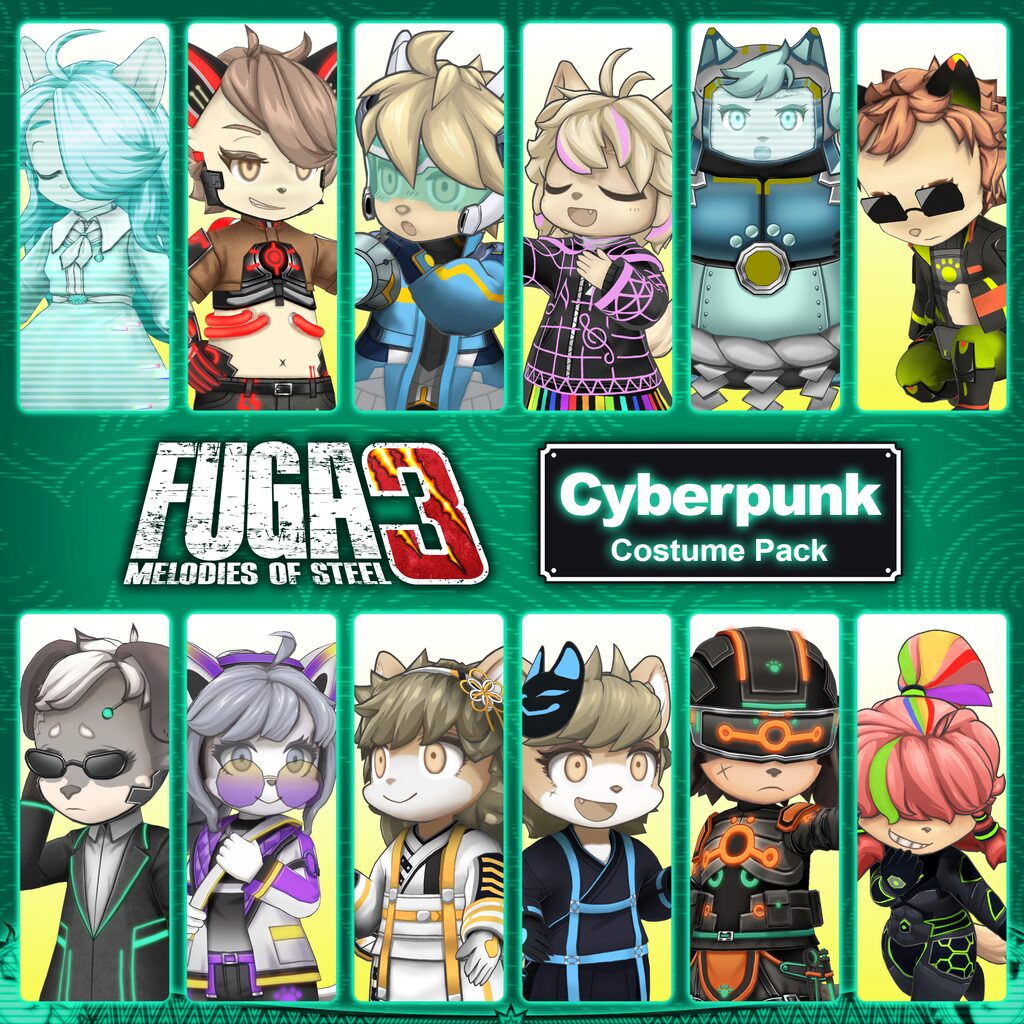 Fuga: Melodies of Steel 3 - Cyberpunk Costume Pack