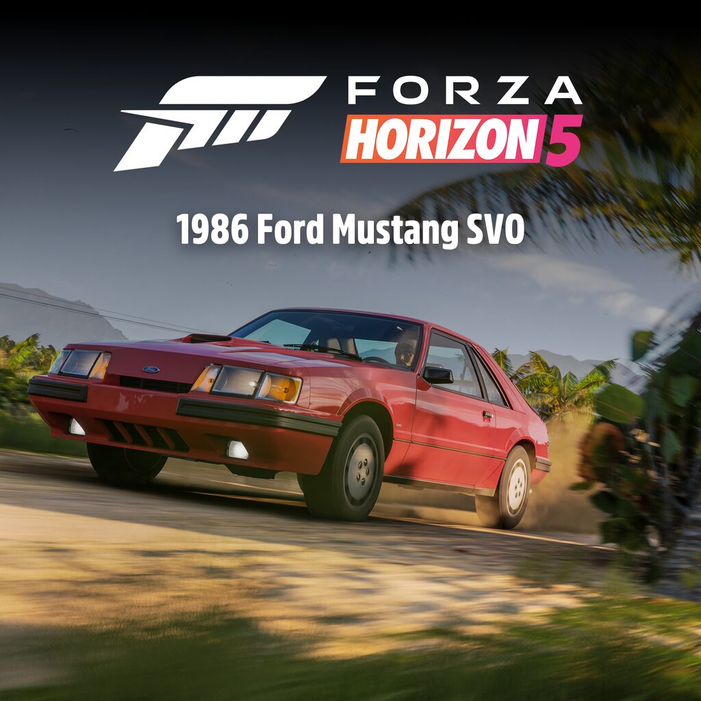Forza Horizon 5 1986 Ford Mustang SVO
