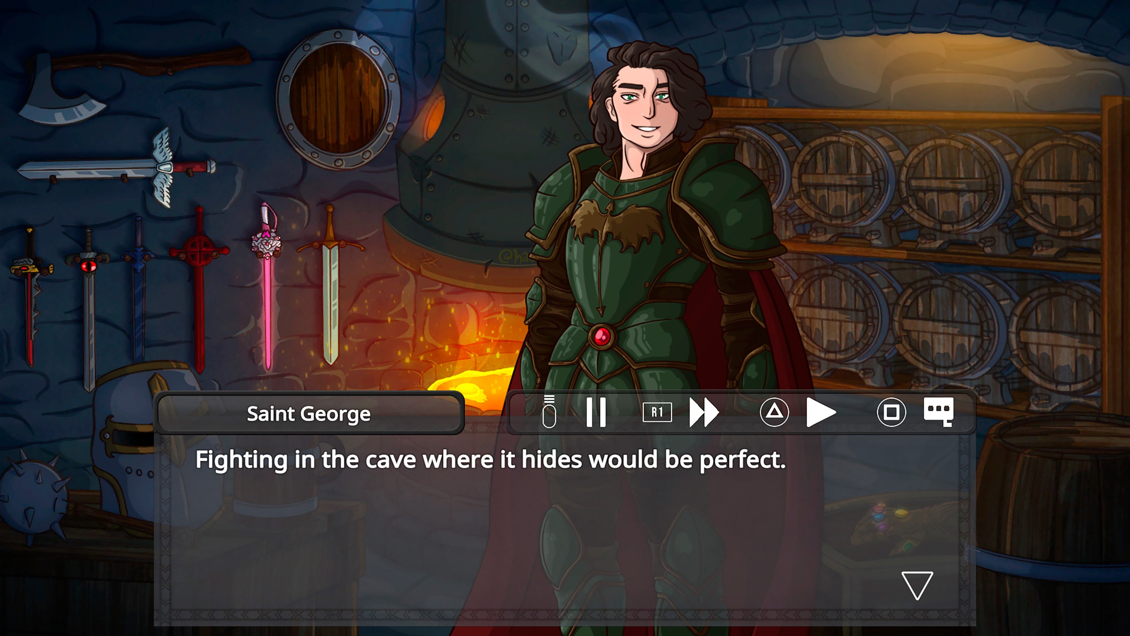 #2. Legends: Saint George (PlayStation) By: Guarida Games Studio SL