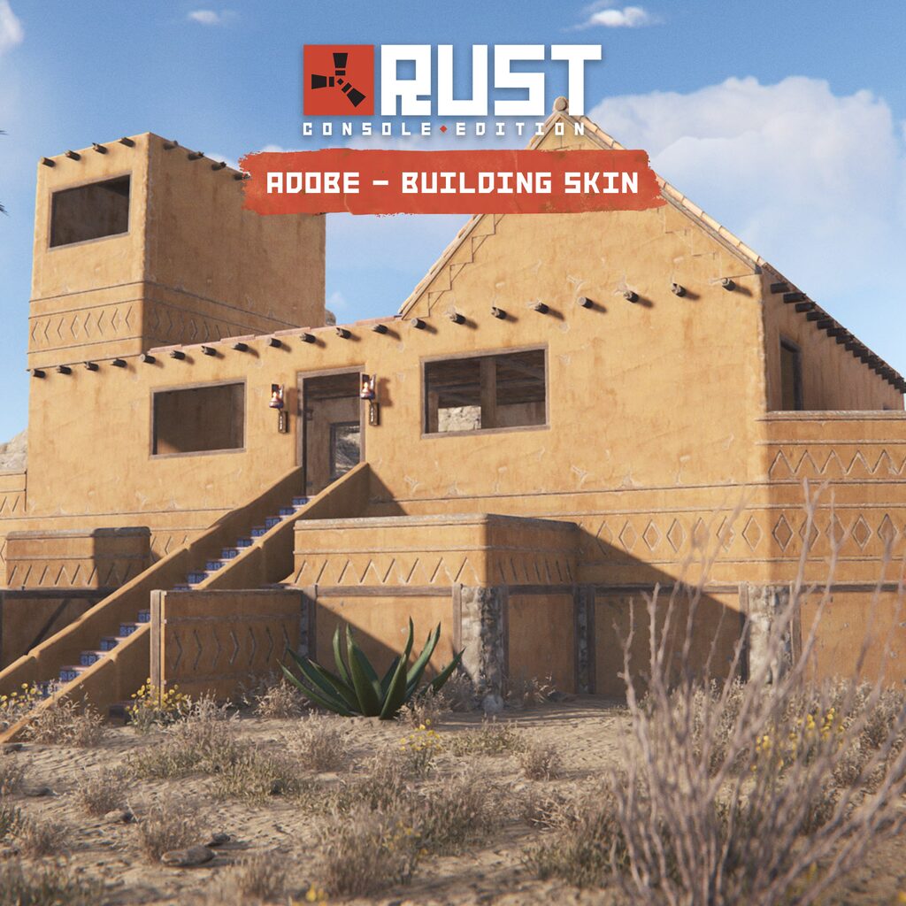 Rust Console PS5 Adobe Building Skin