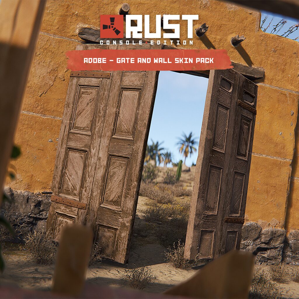Rust Console PS5 Adobe Gate and Wall Pack