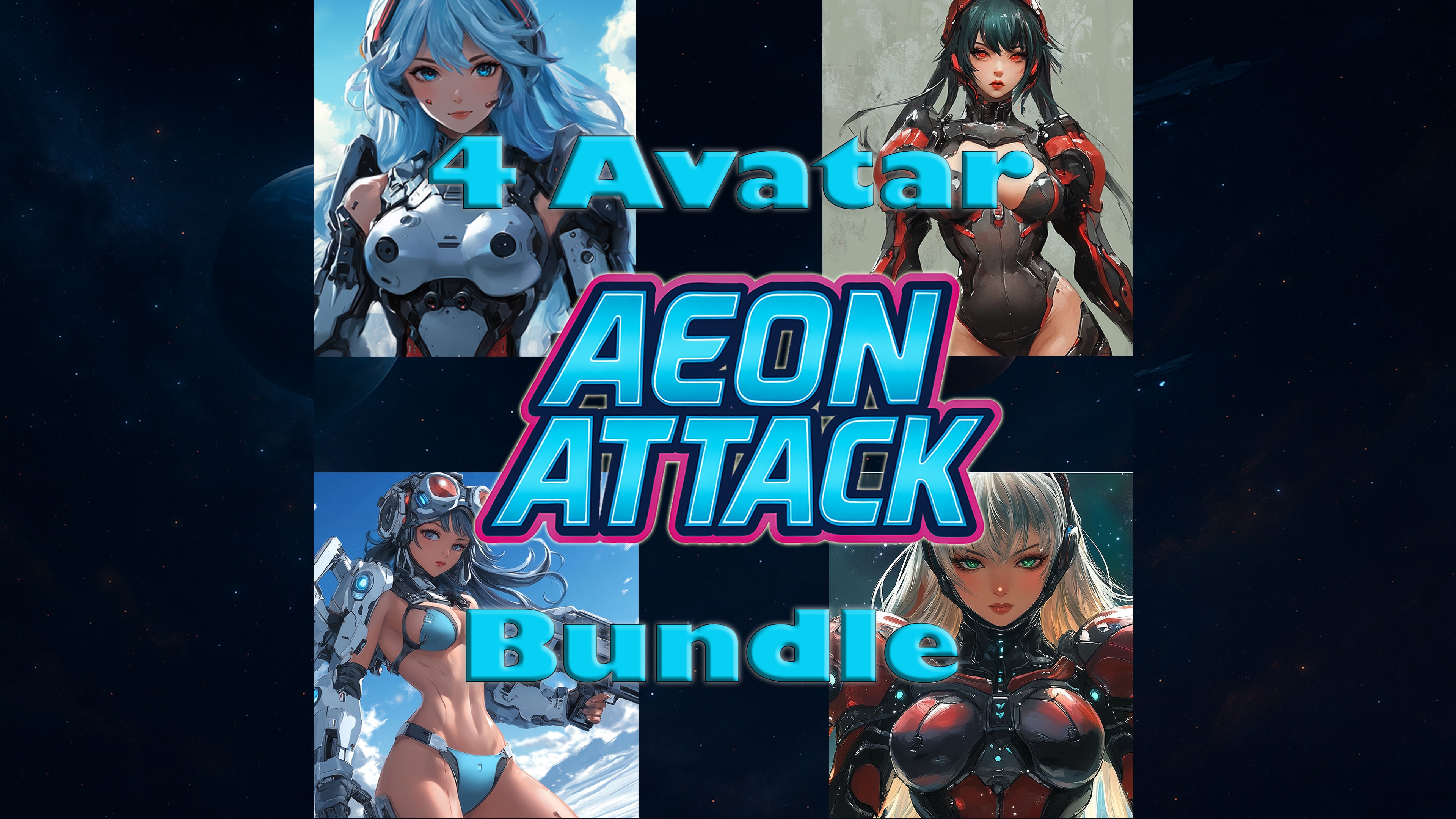 4 Avatar Aeon Attack Bundle