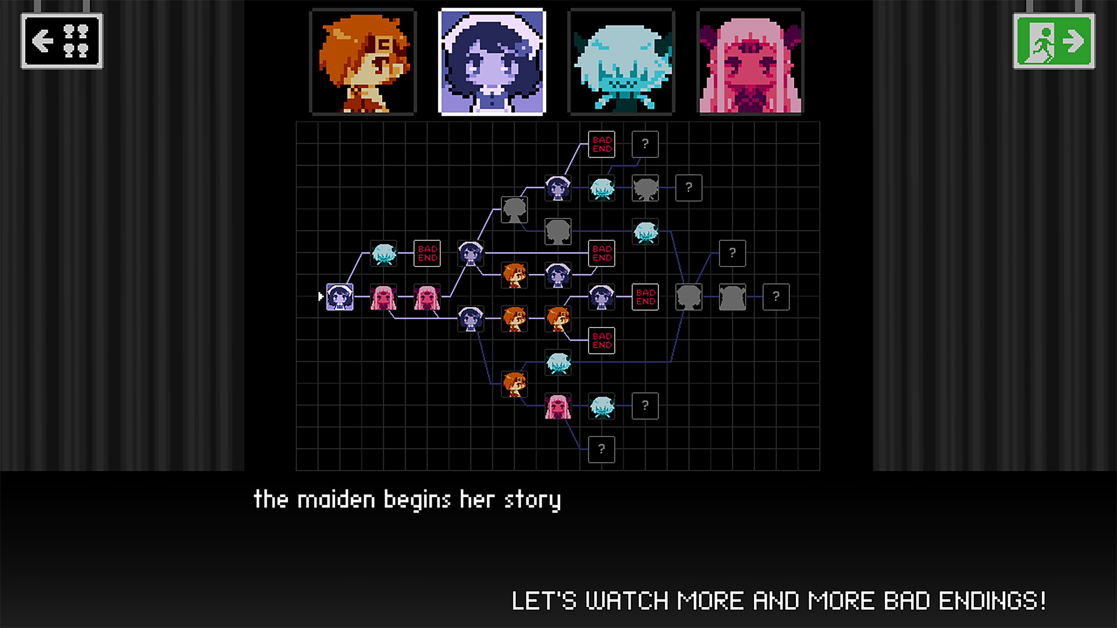 #6. BAD END THEATER (PlayStation) By: Serenity Forge