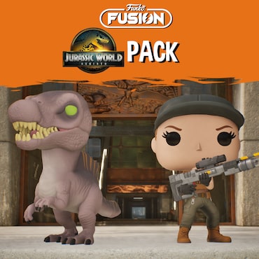 Funko Fusion - Jurassic World Rebirth Pack 1 -Zora Bennett + Spinosaurus