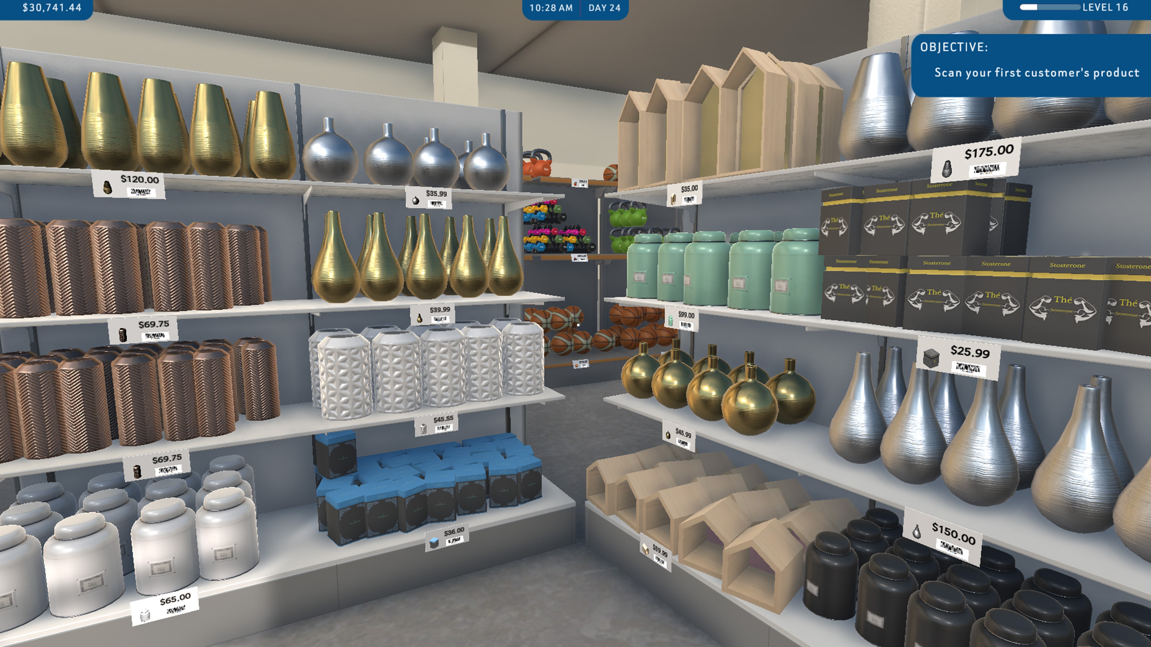 #6. Hypermarket Simulator: Supermarket reimagined (PlayStation) 由: Croissant Games SAS