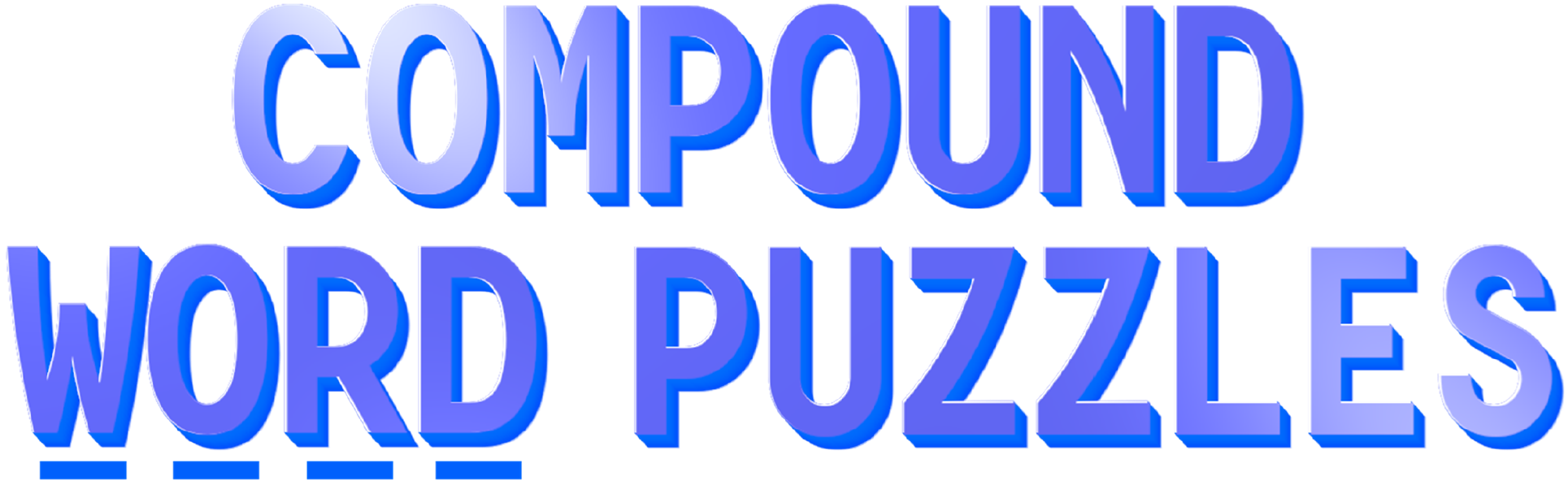 Логотип Compound Word Puzzles