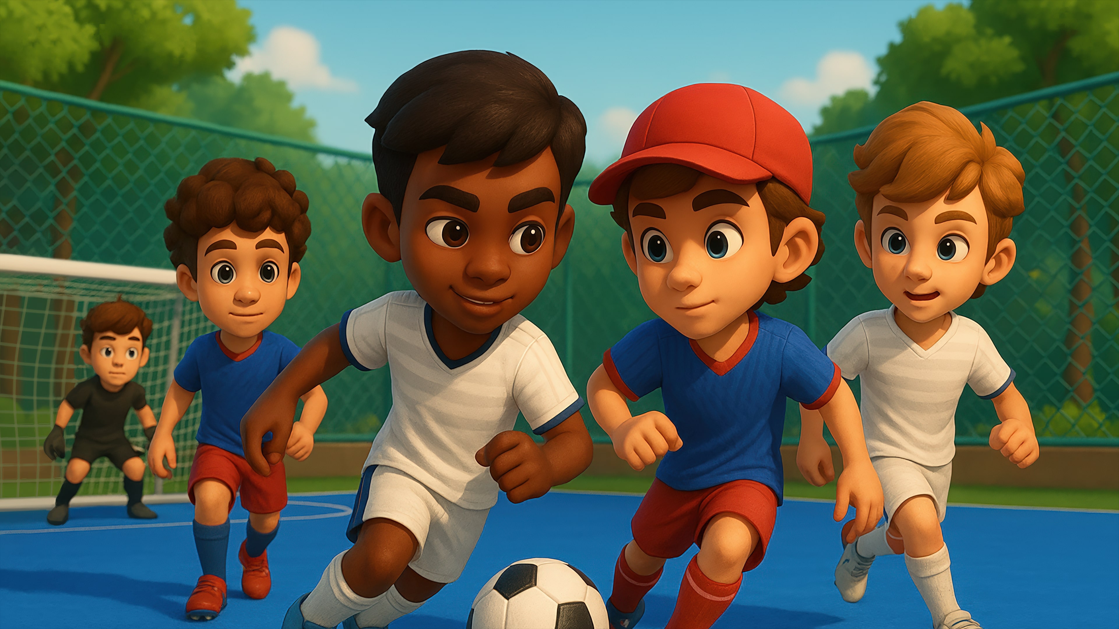 3 on 3 Soccer