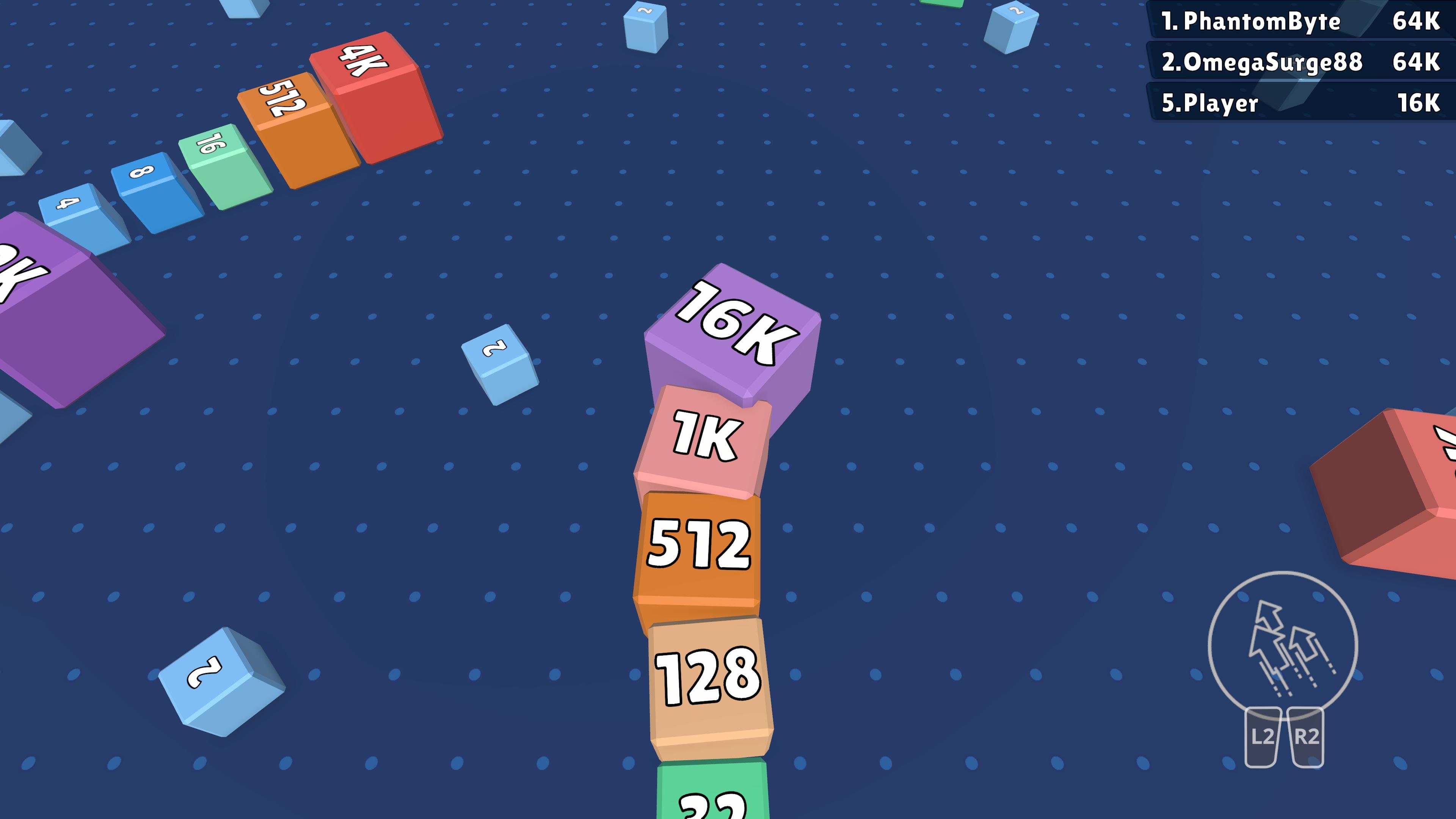 #5. Snake 2048 (PlayStation) Bởi: Two Llamas s.r.o.