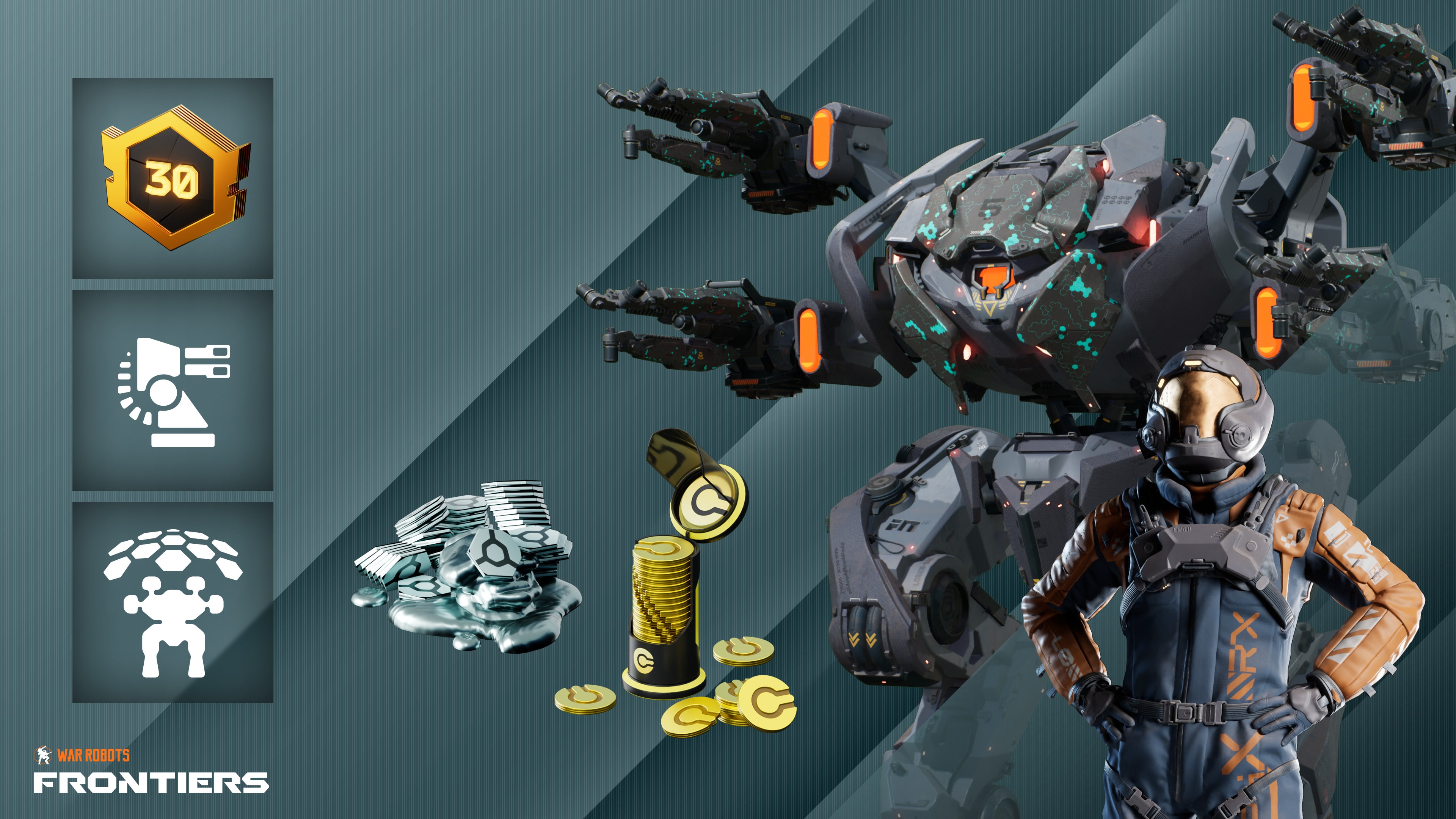 War Robots: Frontiers - Storm Leviathan 번들 (한국어판)