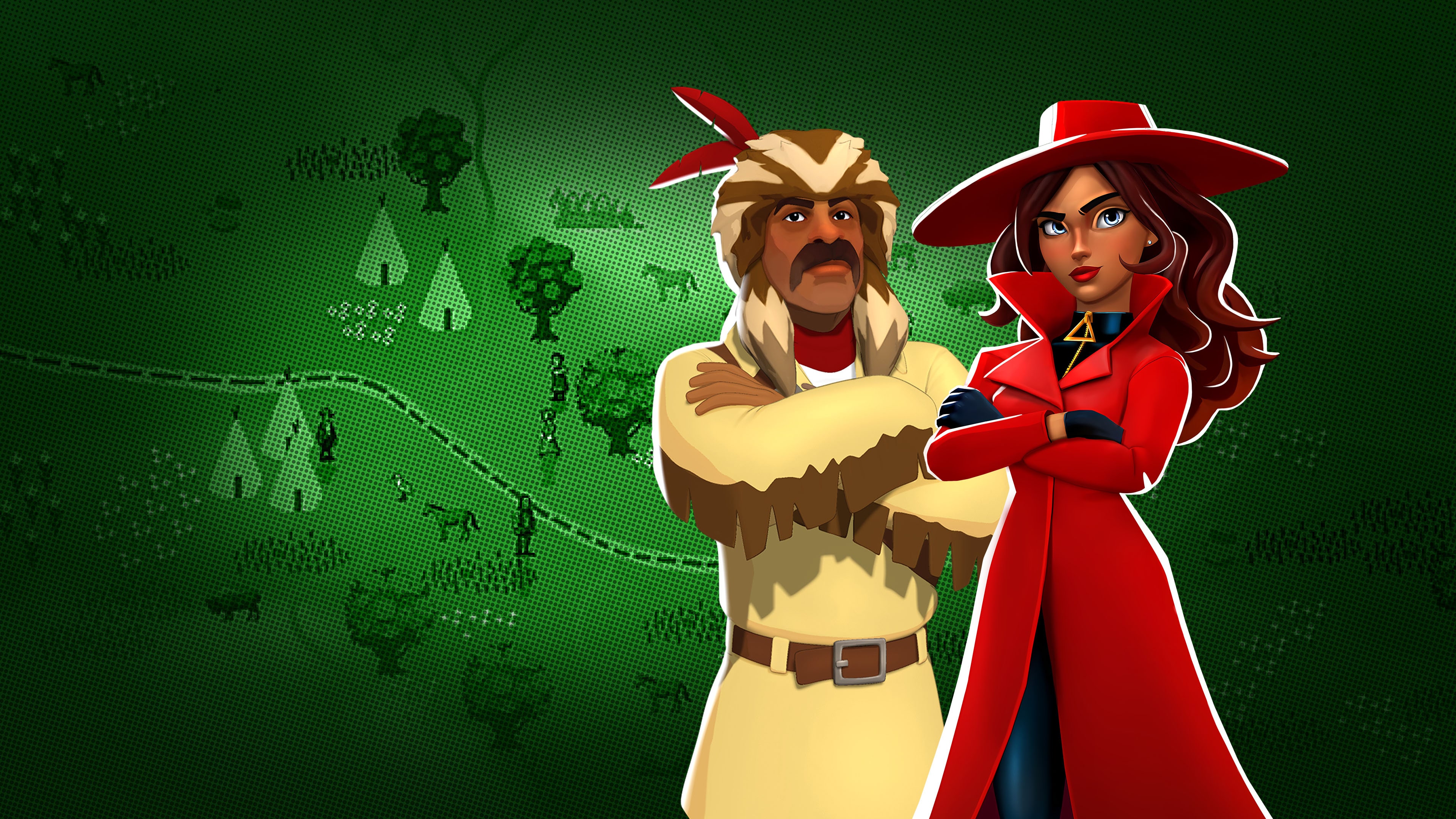 Explorers Collection: Pacote The Oregon Trail & Carmen Sandiego