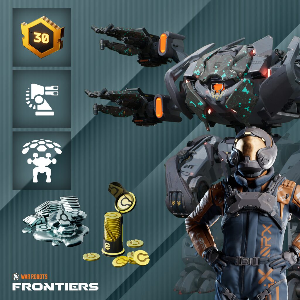 War Robots: Frontiers - Storm Leviathan Bundle