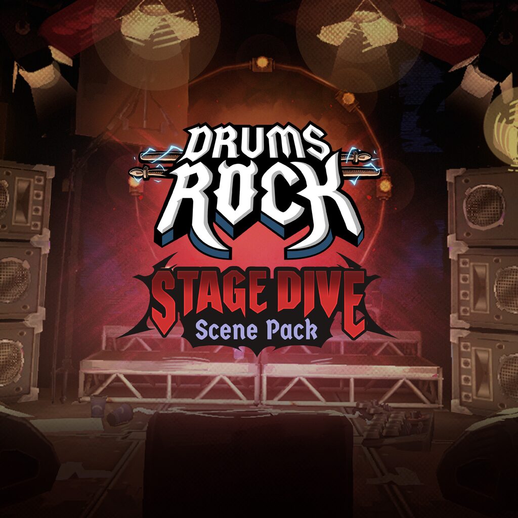 Drums Rock: Stage Dive Scene Pack