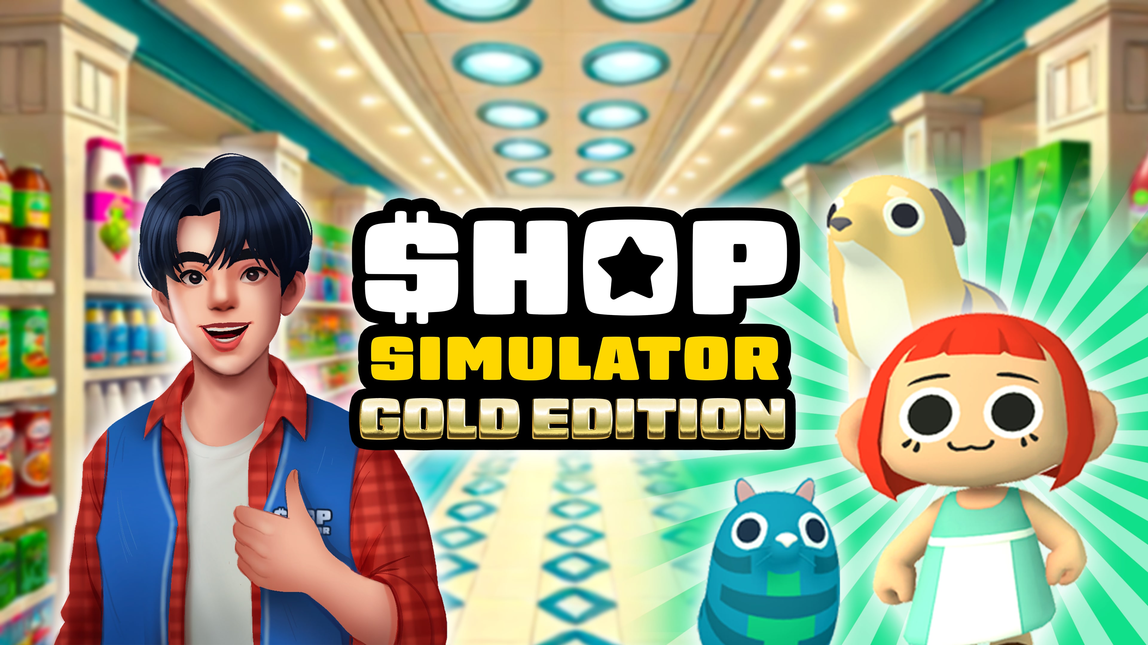 Shop Simulator Supermarket Gold Edition (簡體中文, 韓文, 英文, 泰文, 繁體中文, 日文)