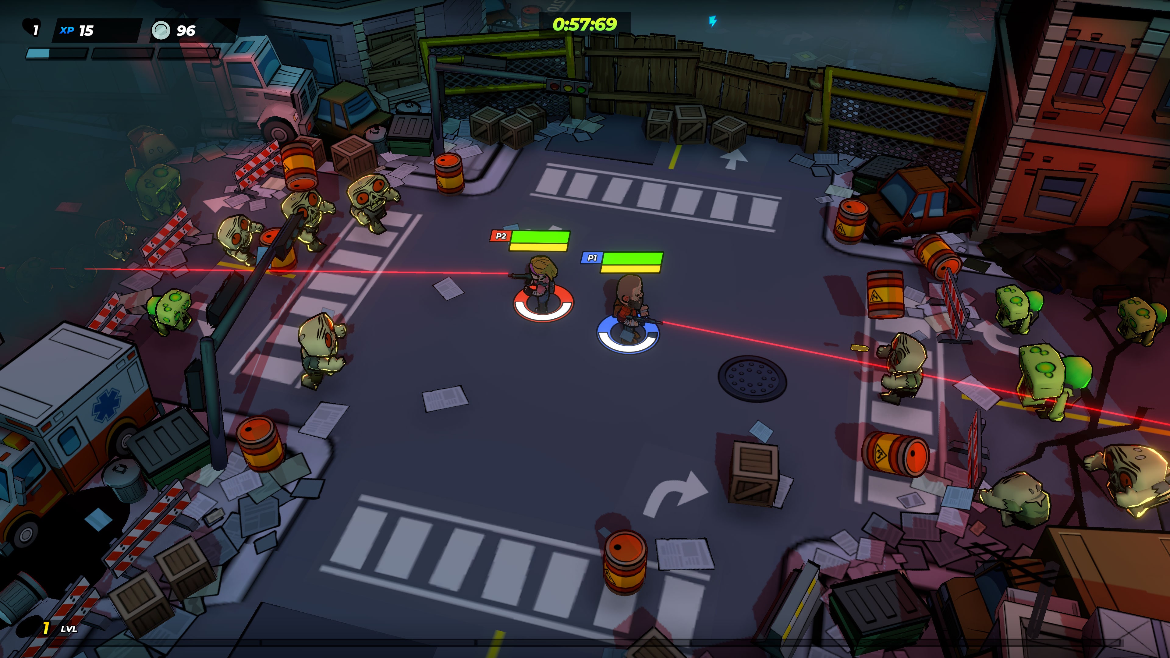 #2. Bullets & Brains (PlayStation) By: No Gravity Games S.A.