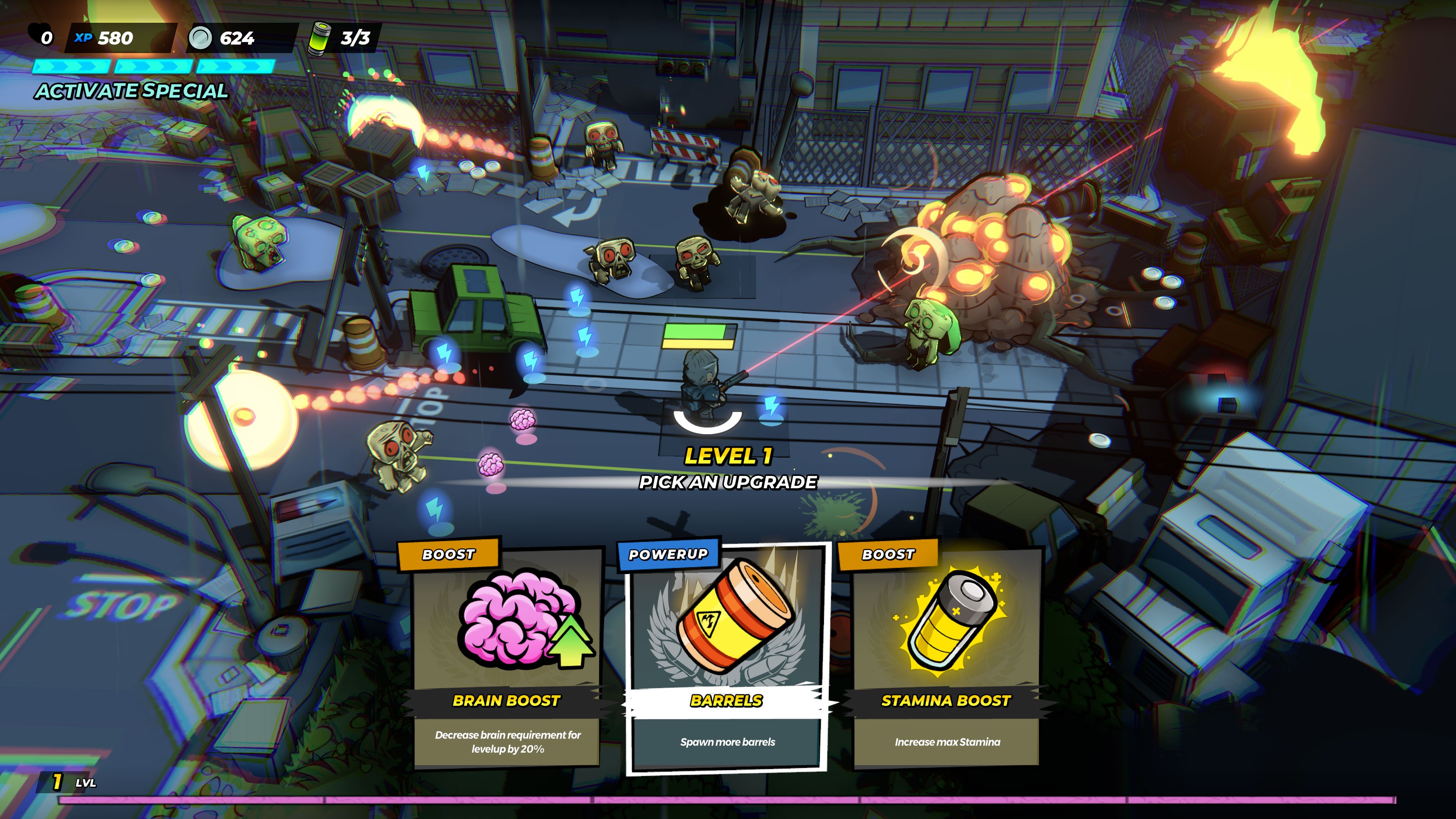 #5. Bullets & Brains (PlayStation) By: No Gravity Games S.A.