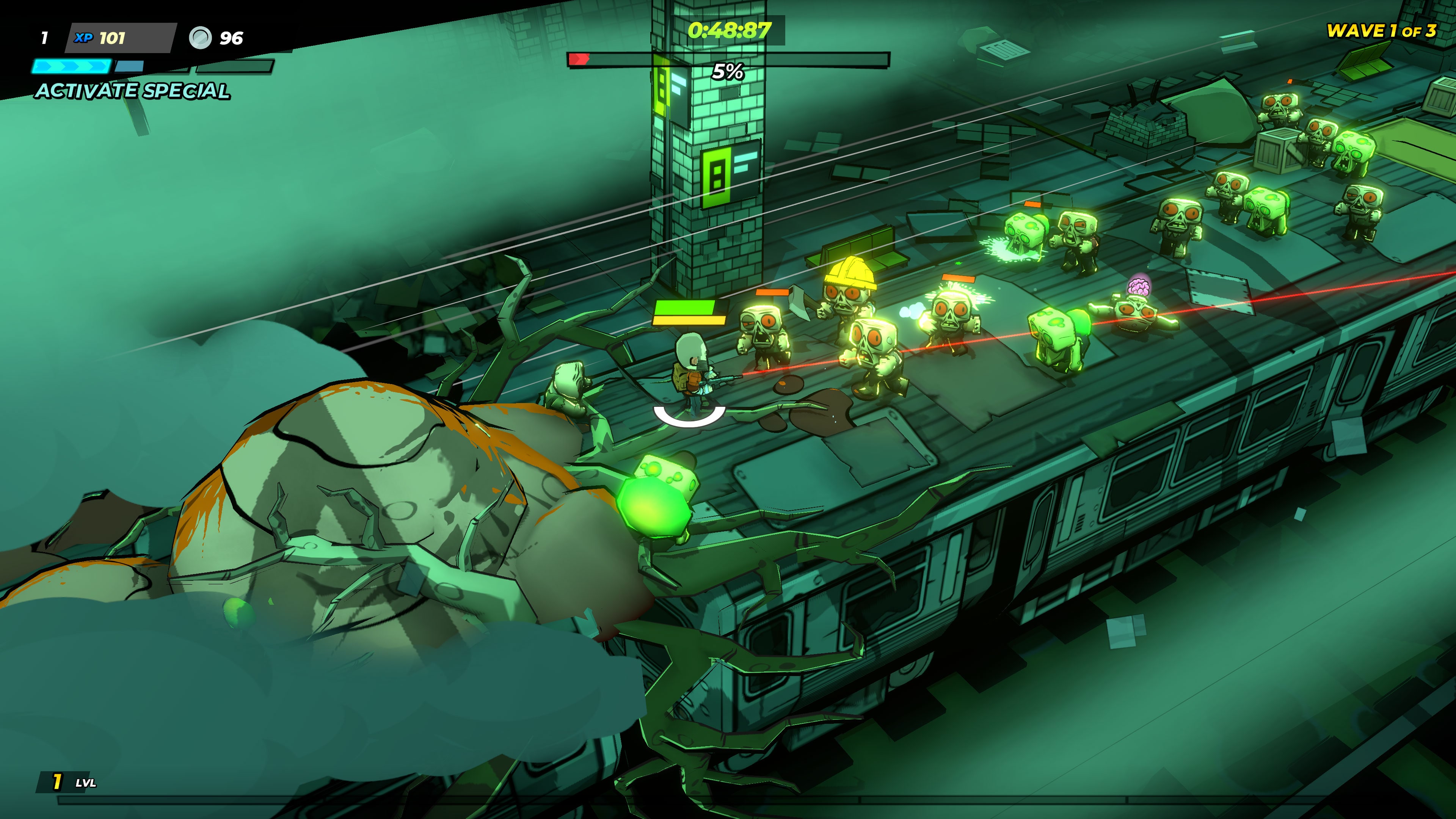 #3. Bullets & Brains (PlayStation) By: No Gravity Games S.A.