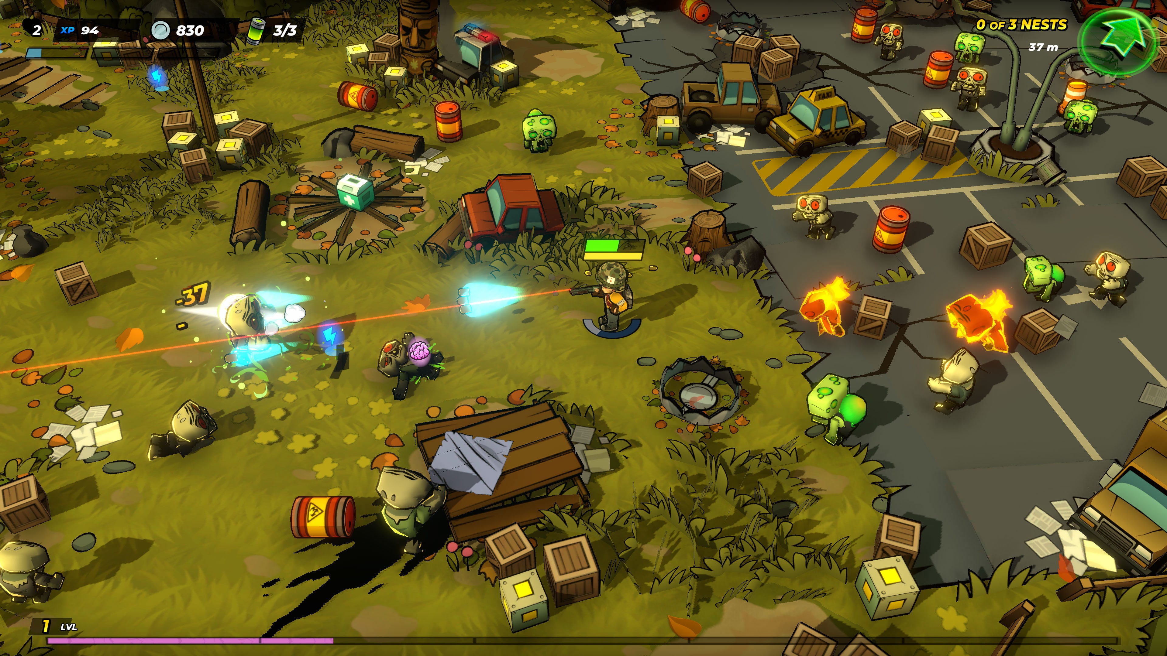 #4. Bullets & Brains (PlayStation) By: No Gravity Games S.A.