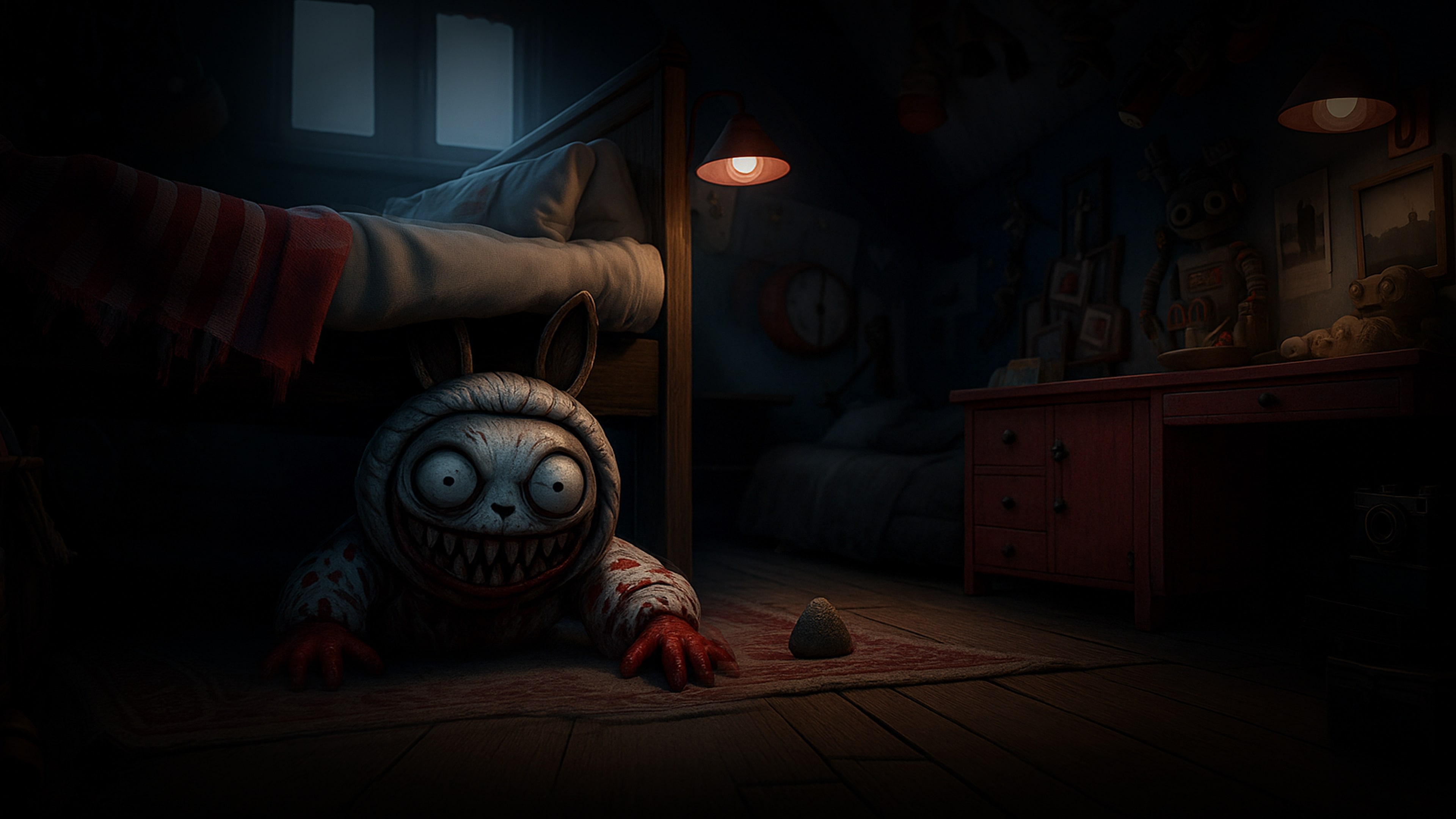 Run from LABUBOL horror