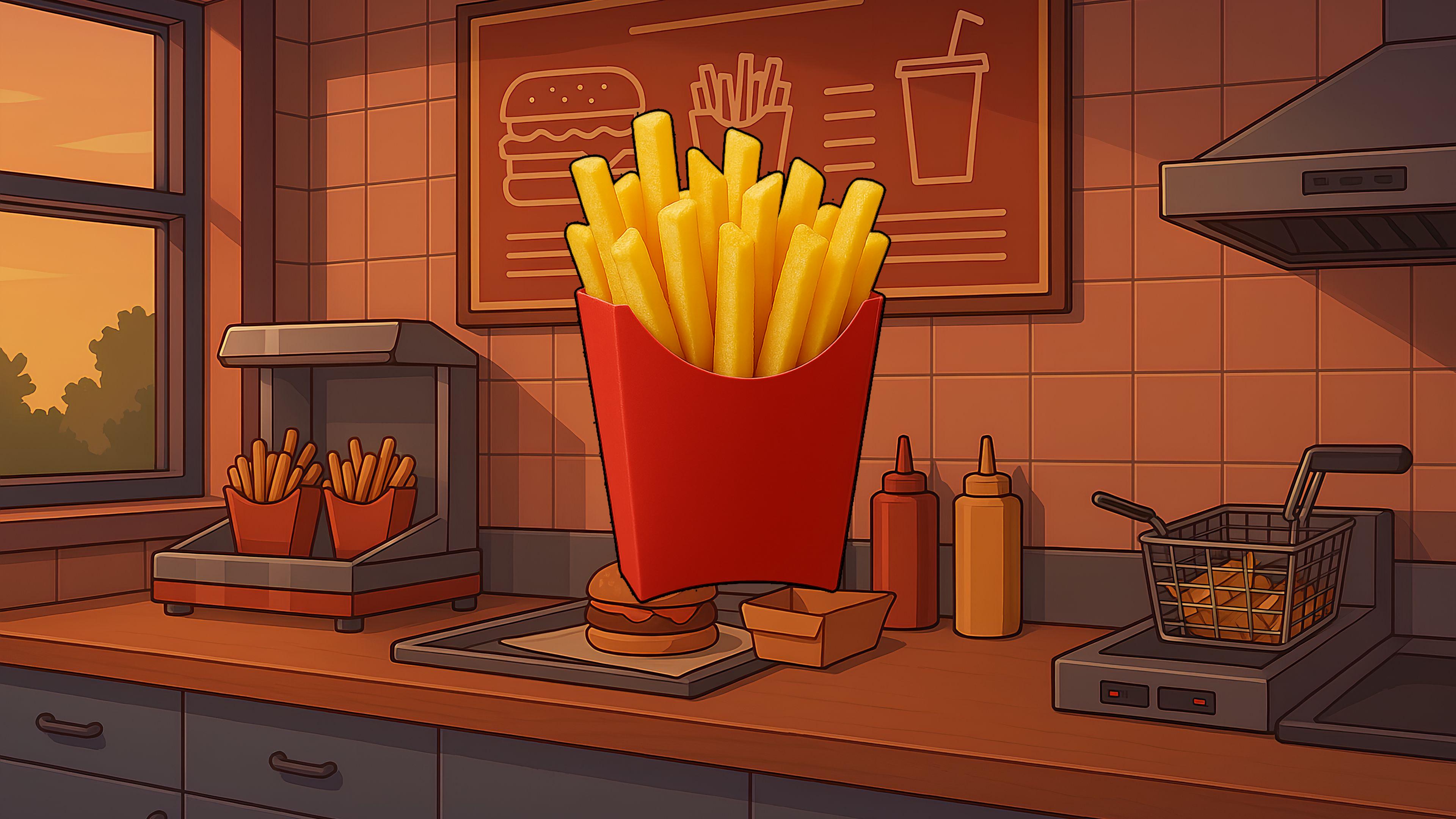 The Jumping Shaped Fries - PS4 & PS5