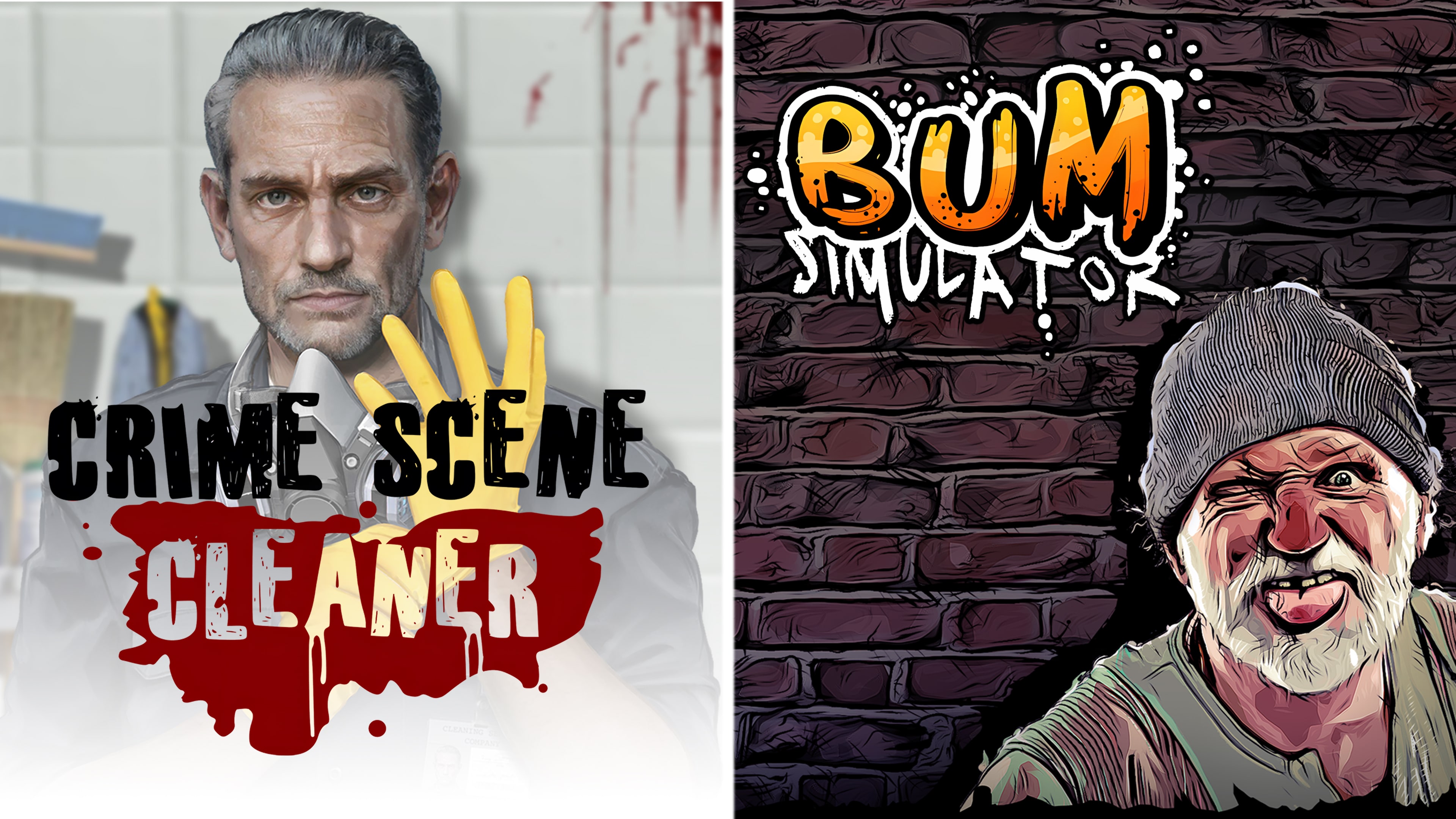 Crime Scene Cleaner & Bum Simulator