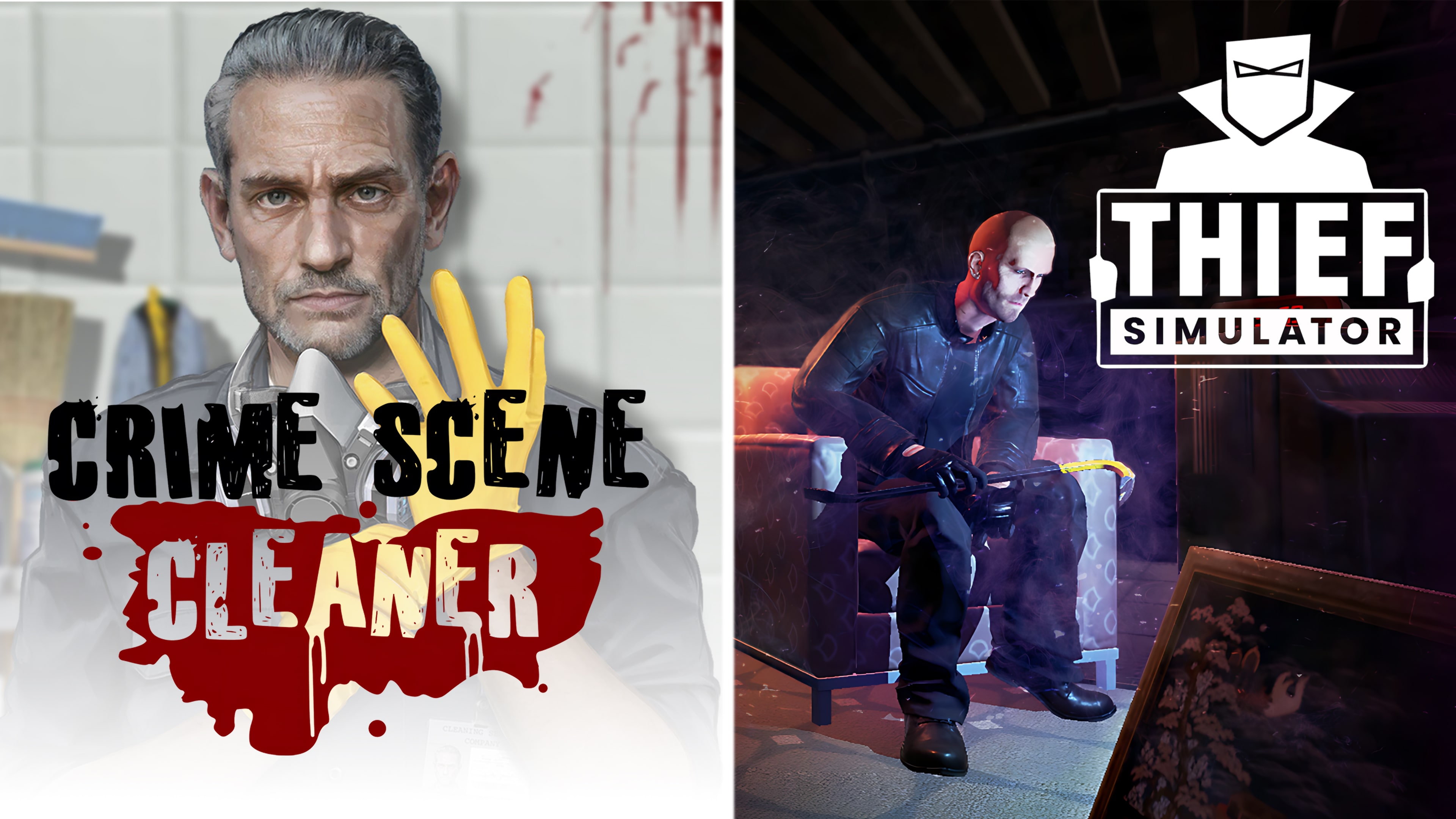 Crime Scene Cleaner & Thief Simulator