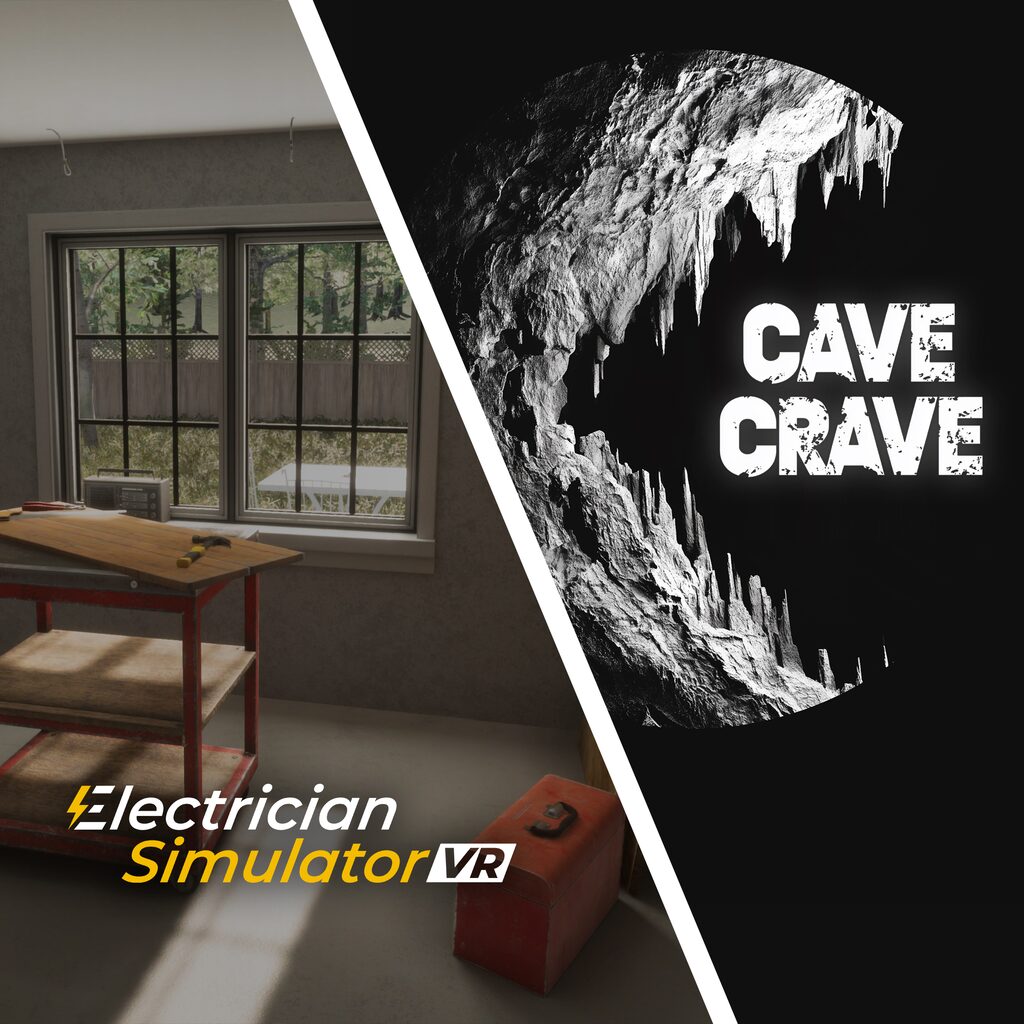 Cave Crave + Electrician Simulator VR bundle