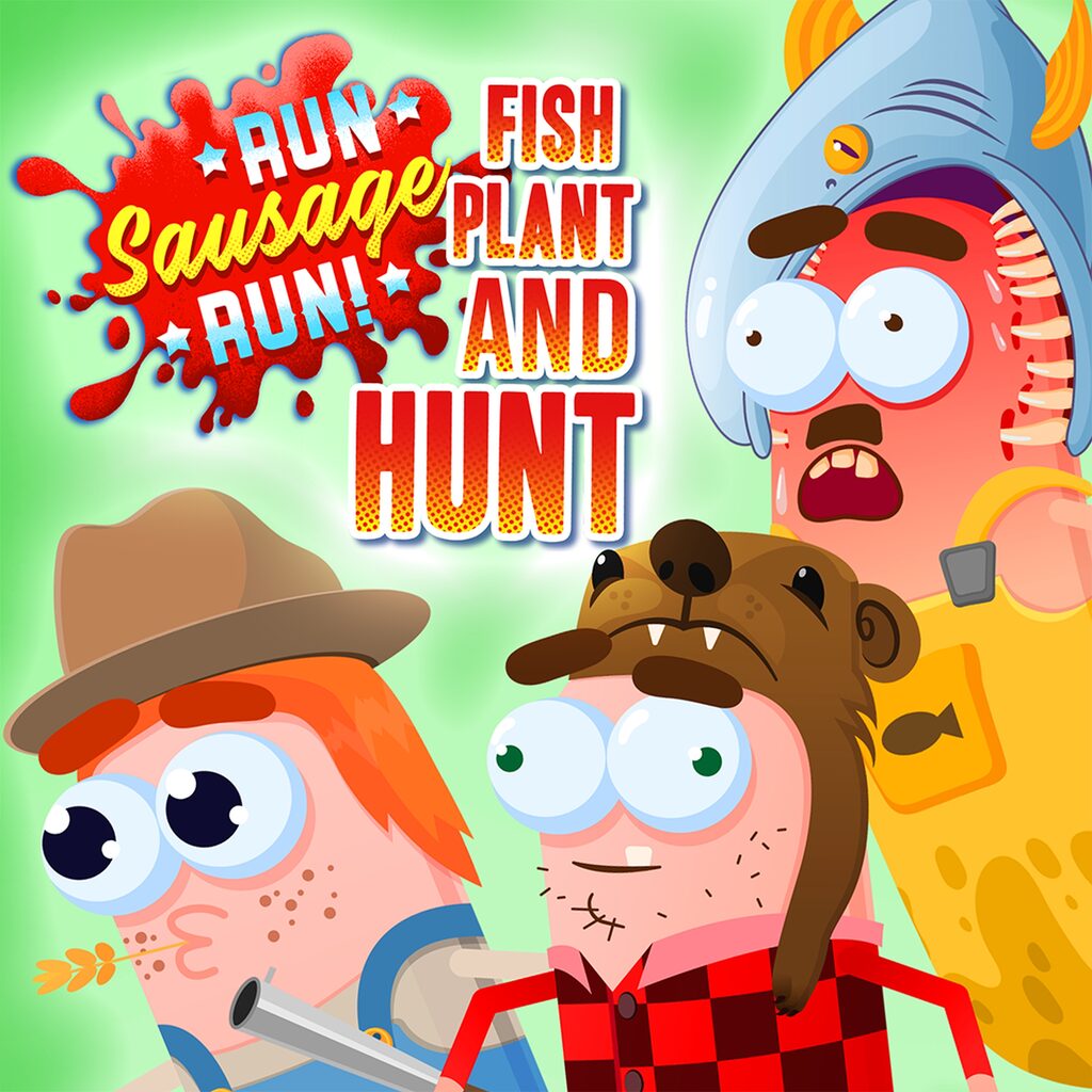 Run Sausage Run: Fish, Plant and Hunt