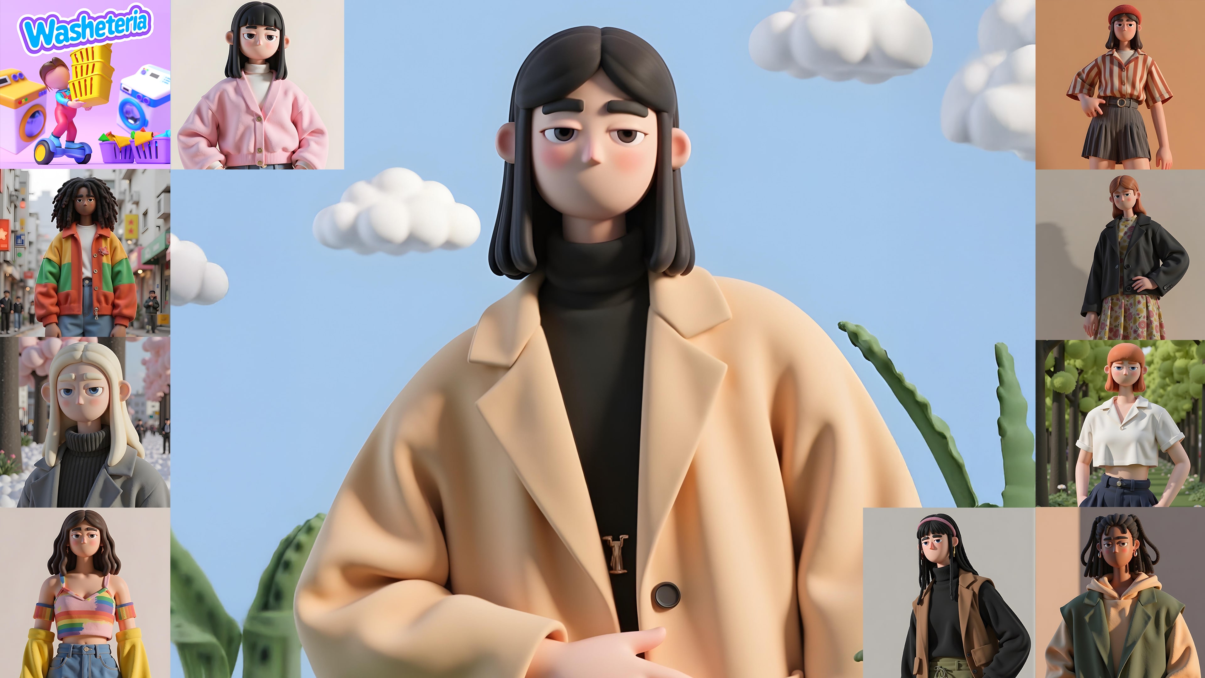 Washeteria Avatar Bundle