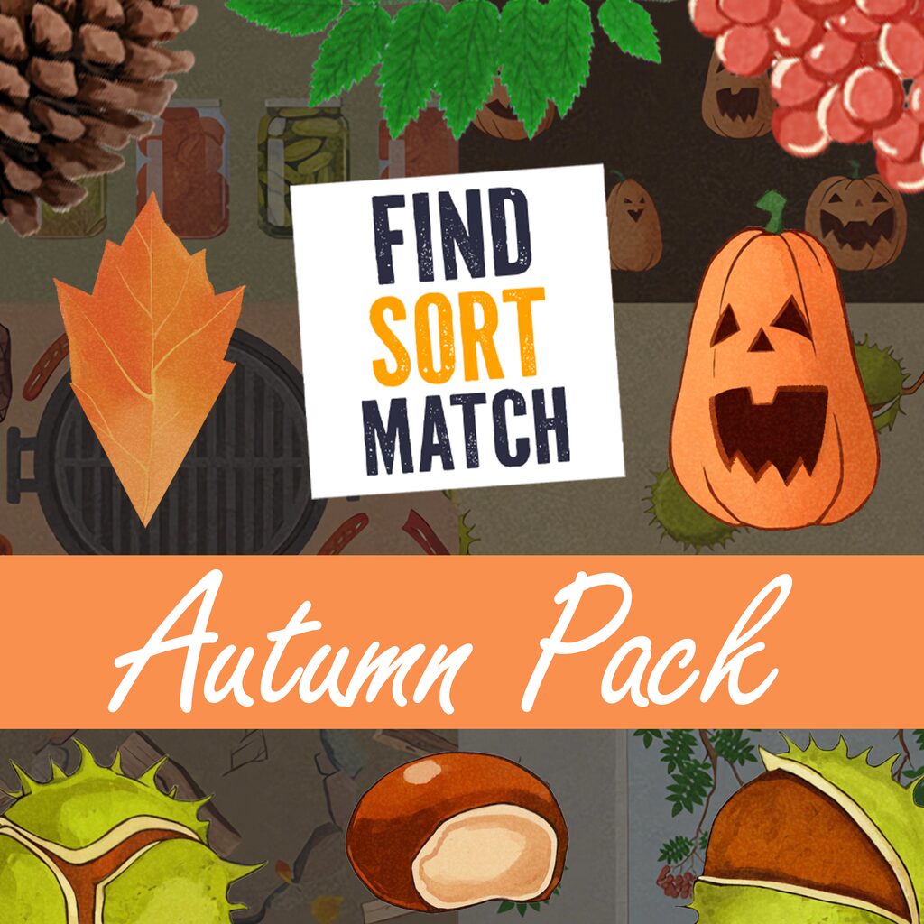 Find Sort Match - Autumn Pack