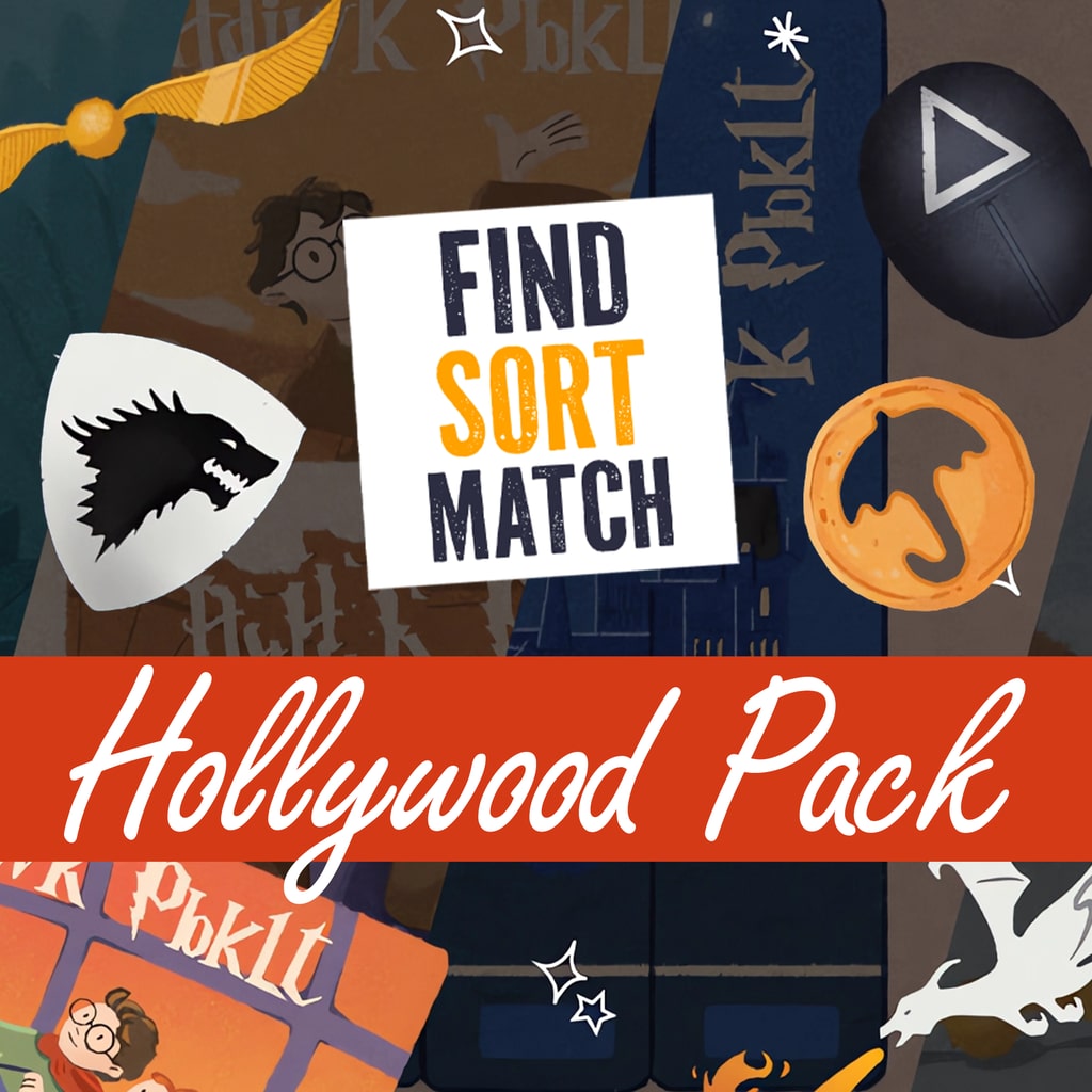 Find Sort Match - Hollywood Pack