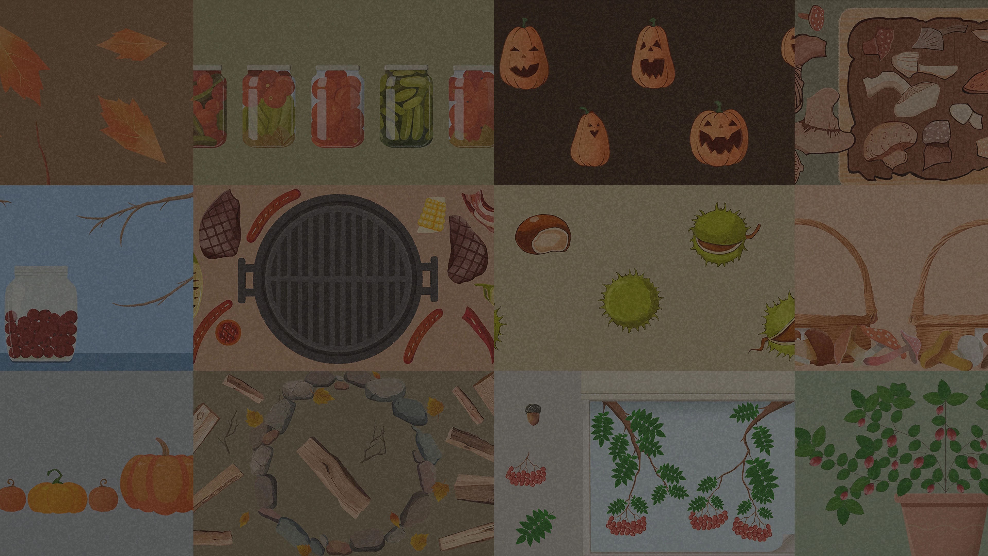Find Sort Match - Autumn Pack