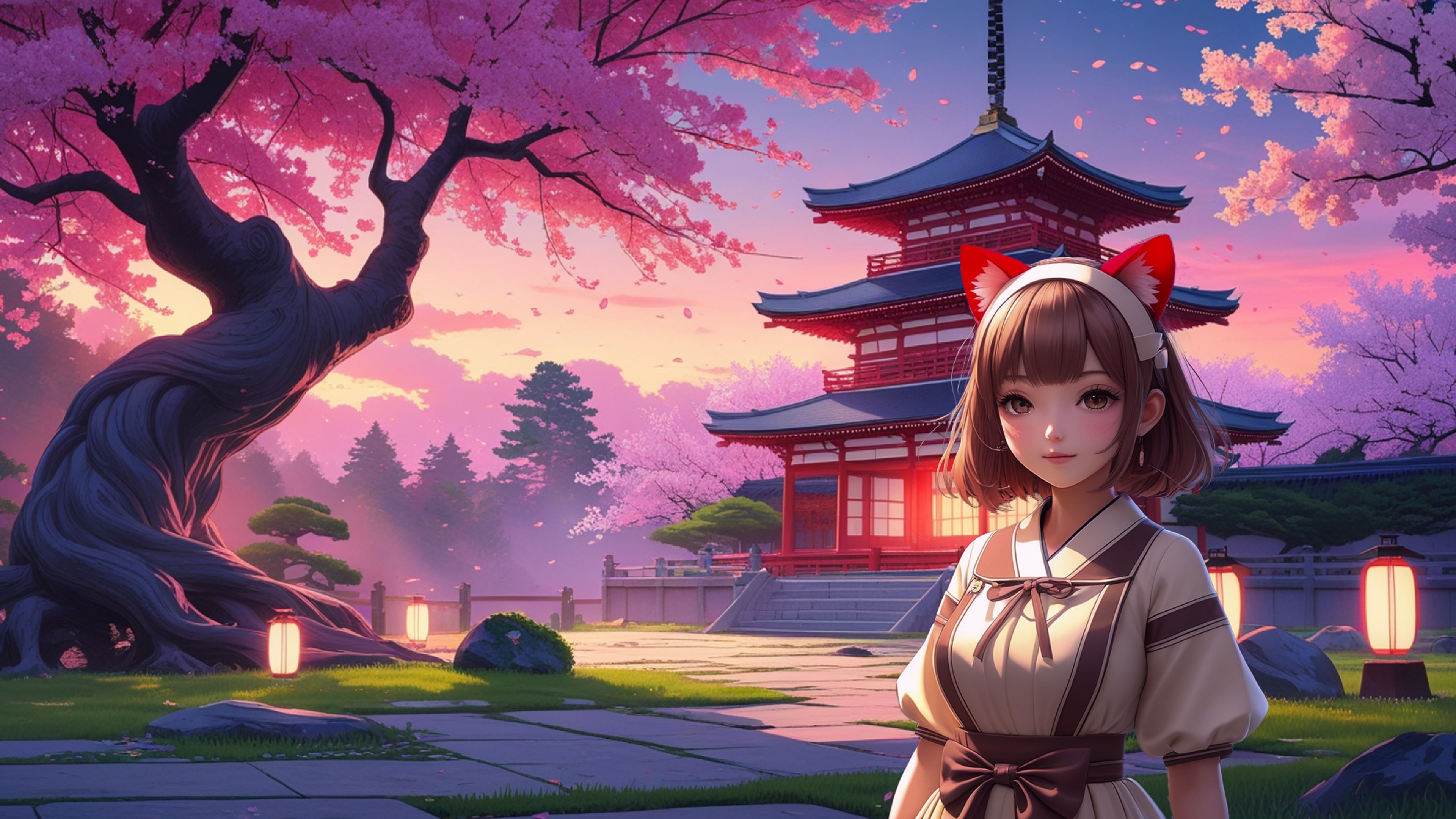 Anime Waifu Simulator: Sakura Garden