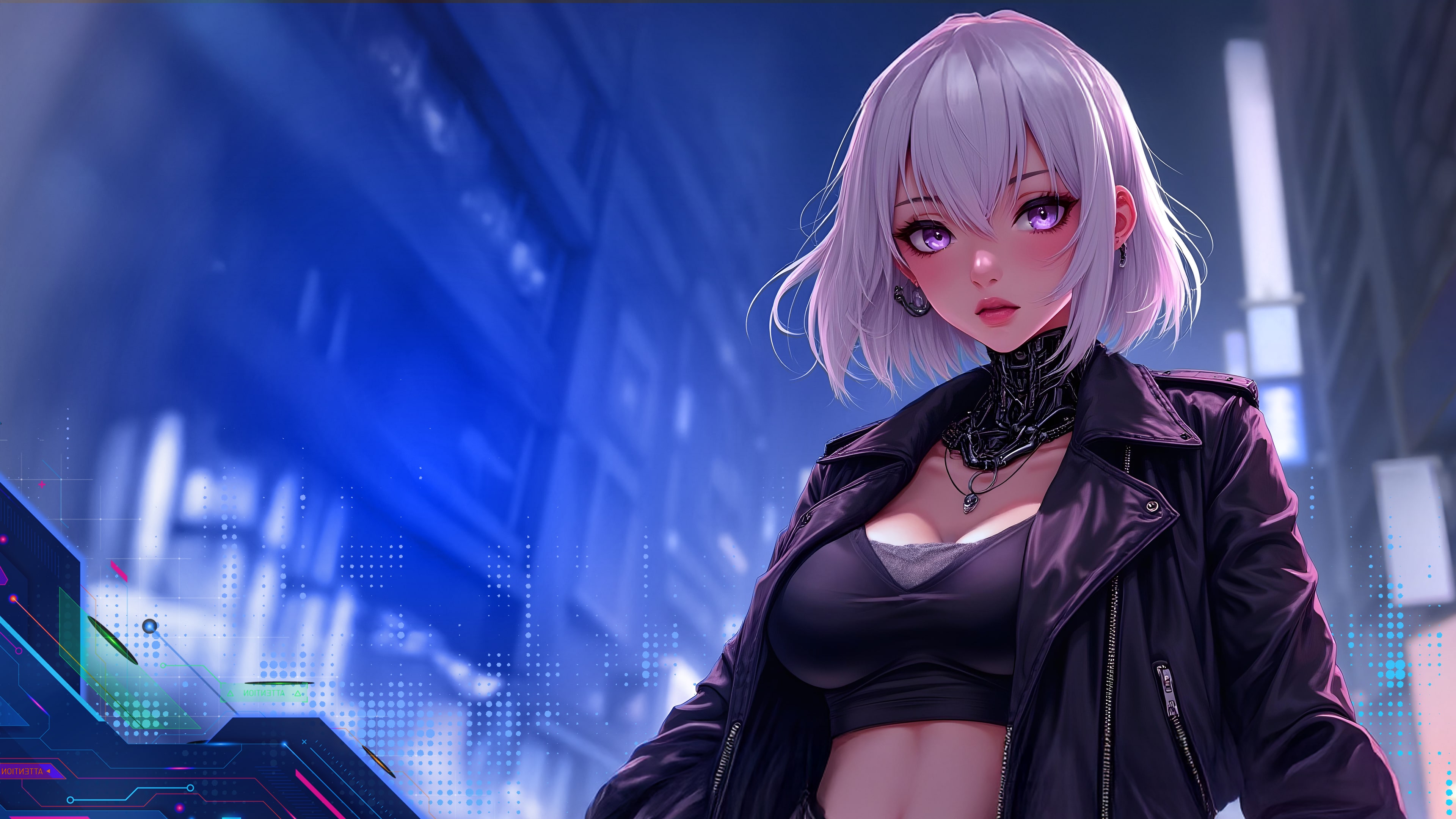 Kawaii Puzzle Quest 2 - Cyber Girl Photo Pack