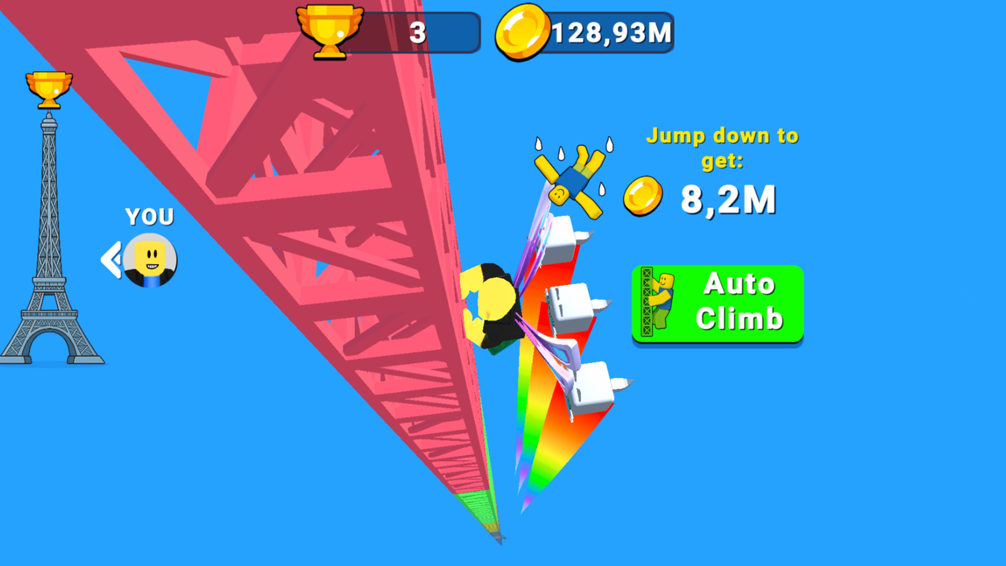 #3. Climb Jump Obby Tower (PlayStation) 由: "Oriplay" S.R.L.