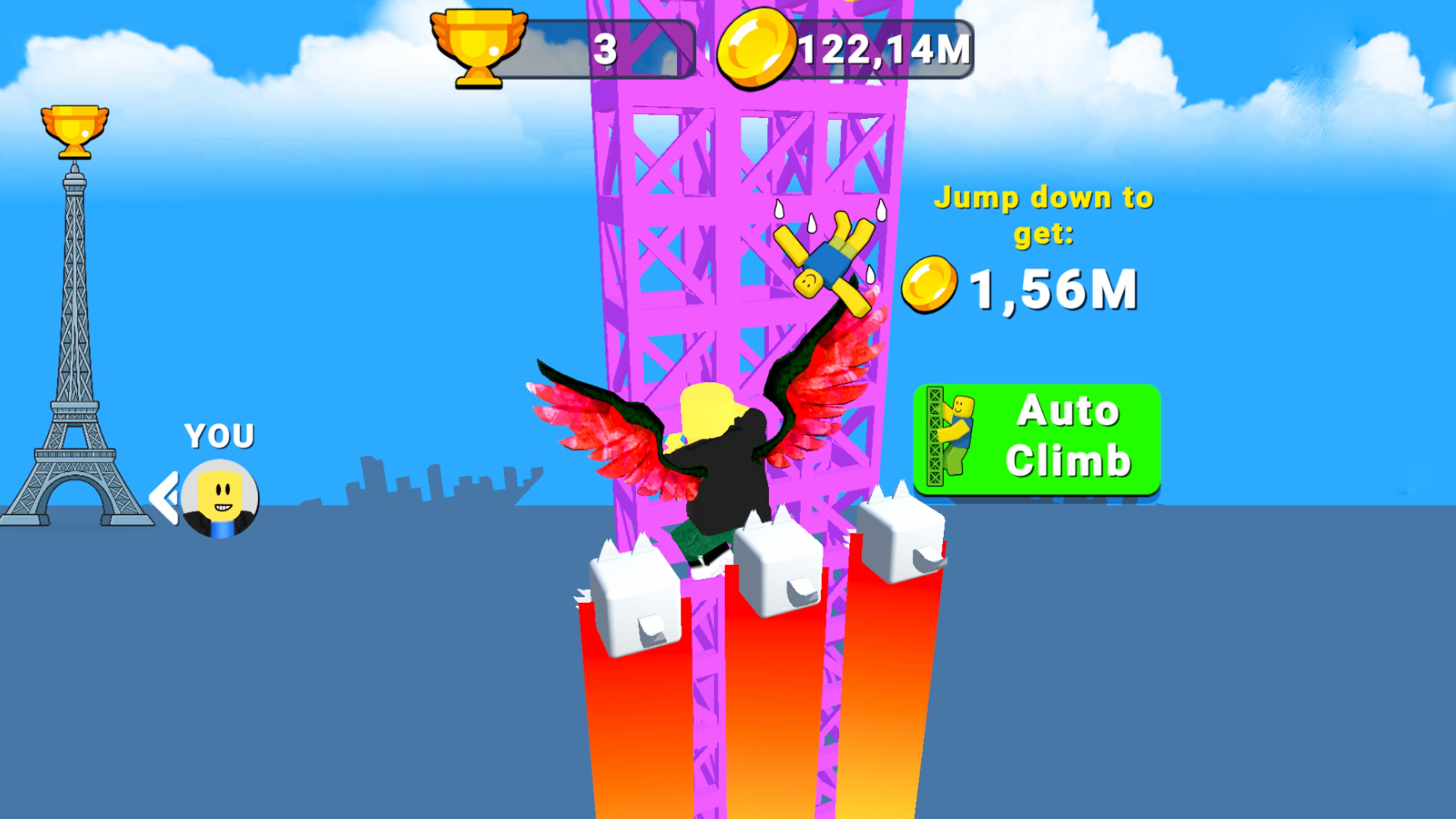 #2. Climb Jump Obby Tower (PlayStation) 由: "Oriplay" S.R.L.