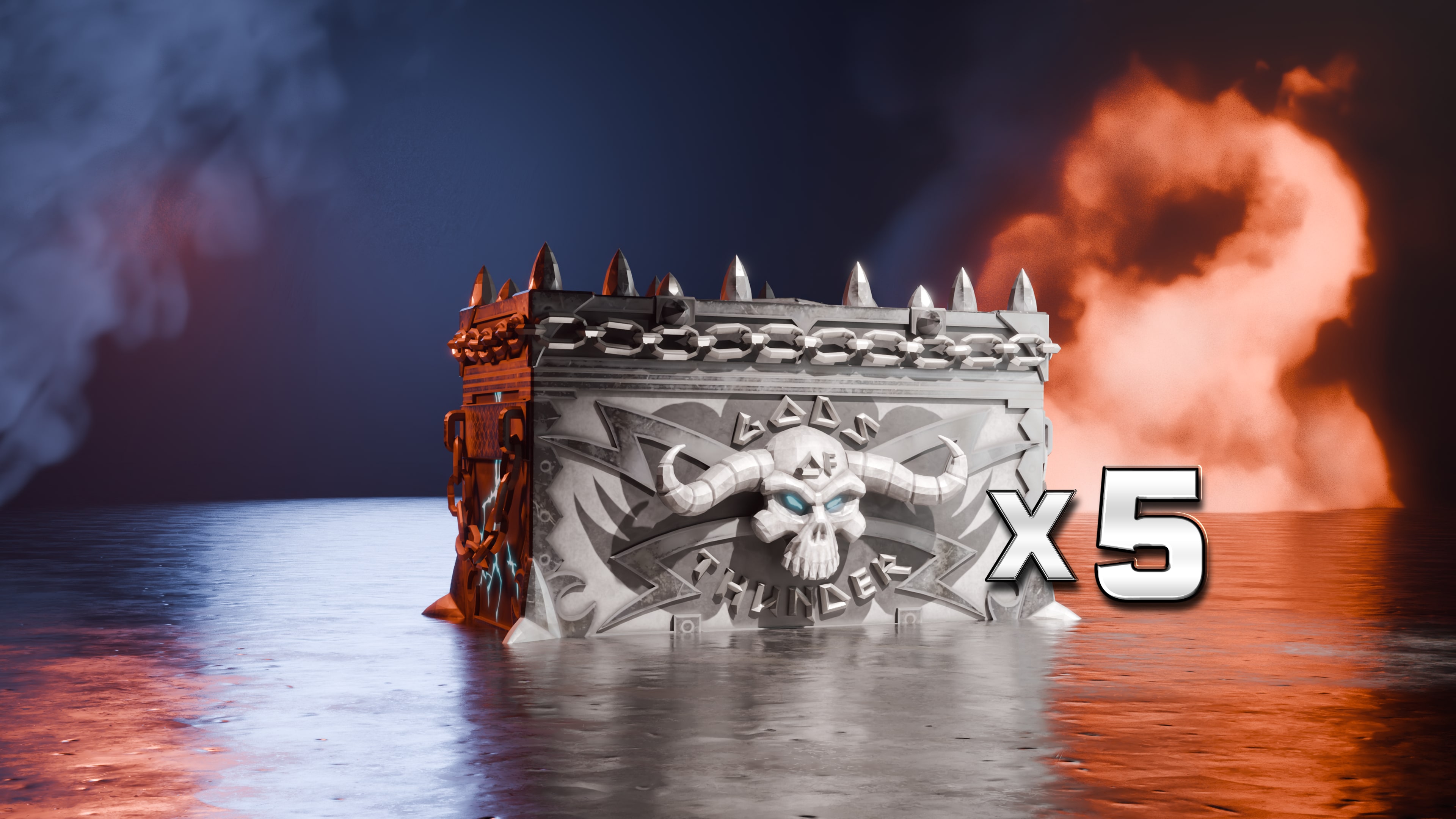 World of Tanks Modern Armor - 5 صناديق حرب Gods of Thunder